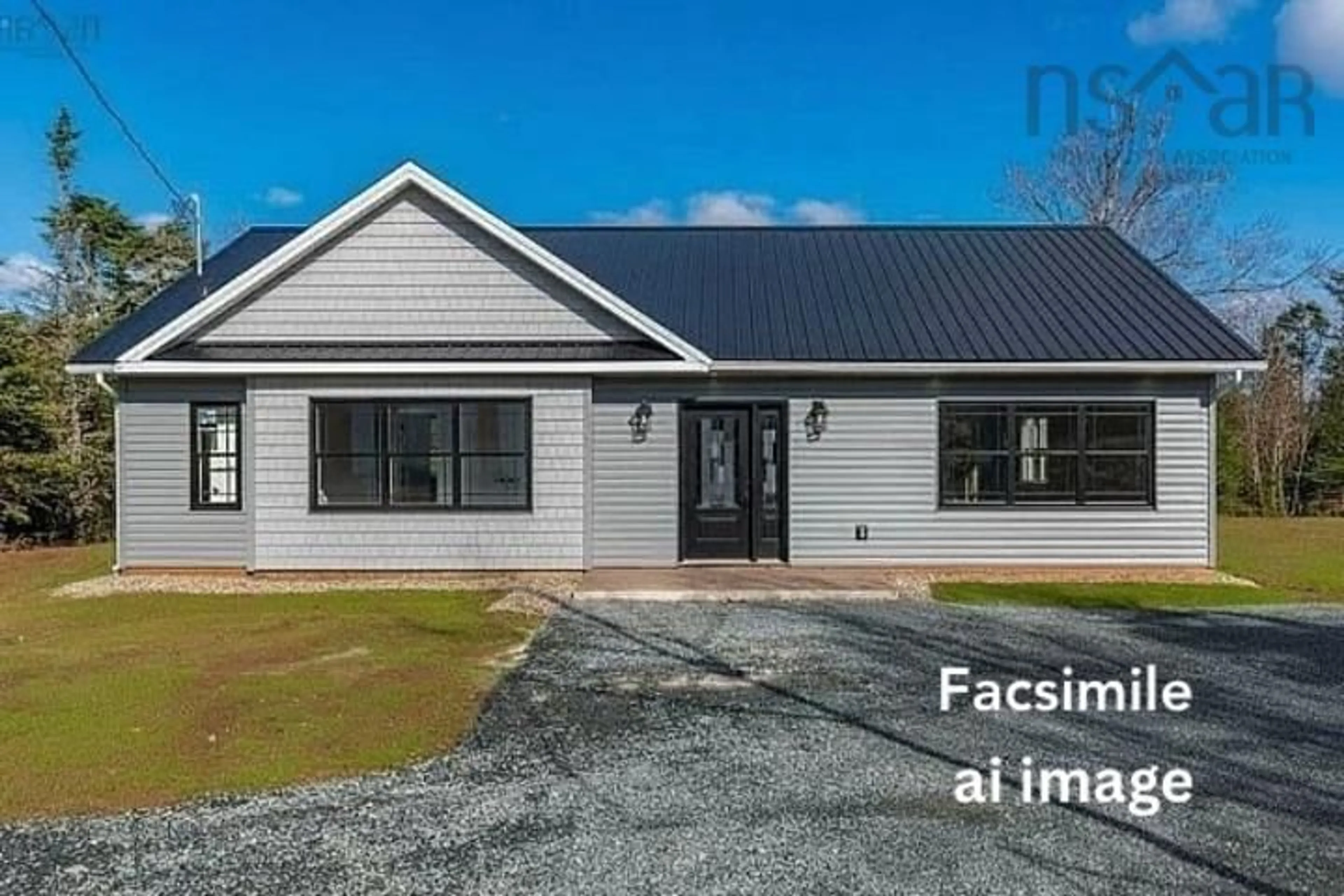 A pic from outside/outdoor area/front of a property/back of a property/a pic from drone, building for 120 Beau Run #Lot 5, East Petpeswick Nova Scotia B0J 2L0