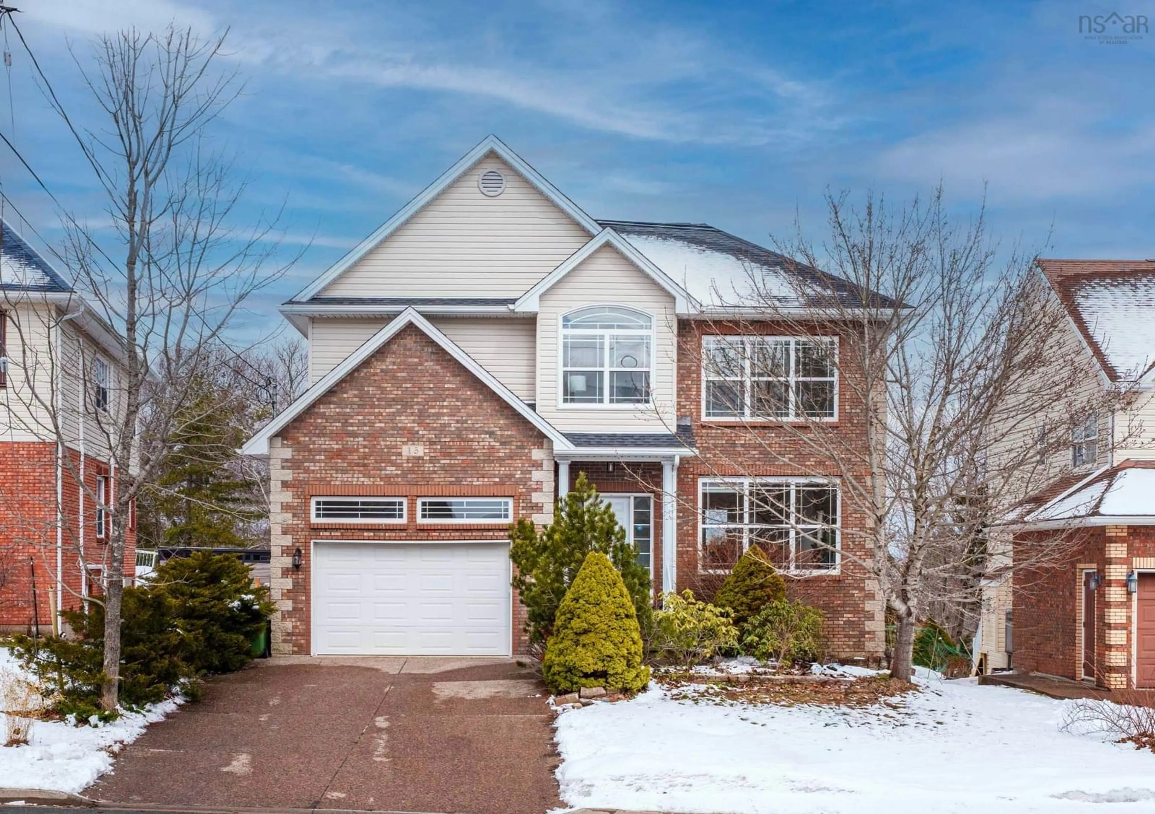 Home with brick exterior material, street for 15 Kingsbury Way, Bedford Nova Scotia B4A 4M5