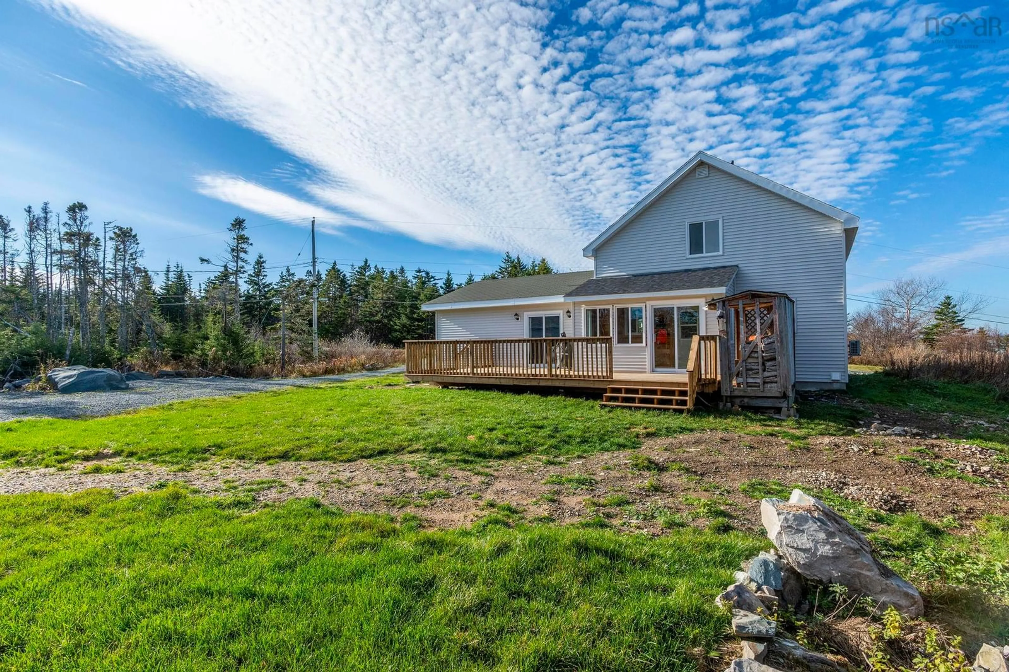 A pic from outside/outdoor area/front of a property/back of a property/a pic from drone, water/lake/river/ocean view for 2741 Ostrea Lake Rd, Musquodoboit Harbour Nova Scotia B0J 2L0