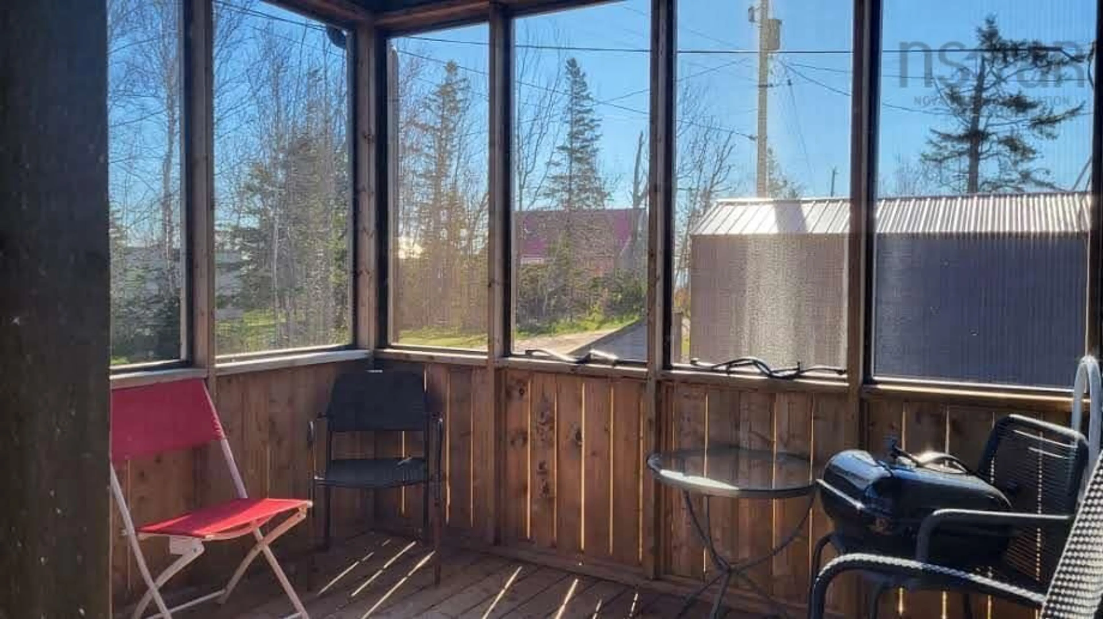 Patio, water/lake/river/ocean view for 124 Red Cliff Dr, Seafoam Nova Scotia B0K 1H0