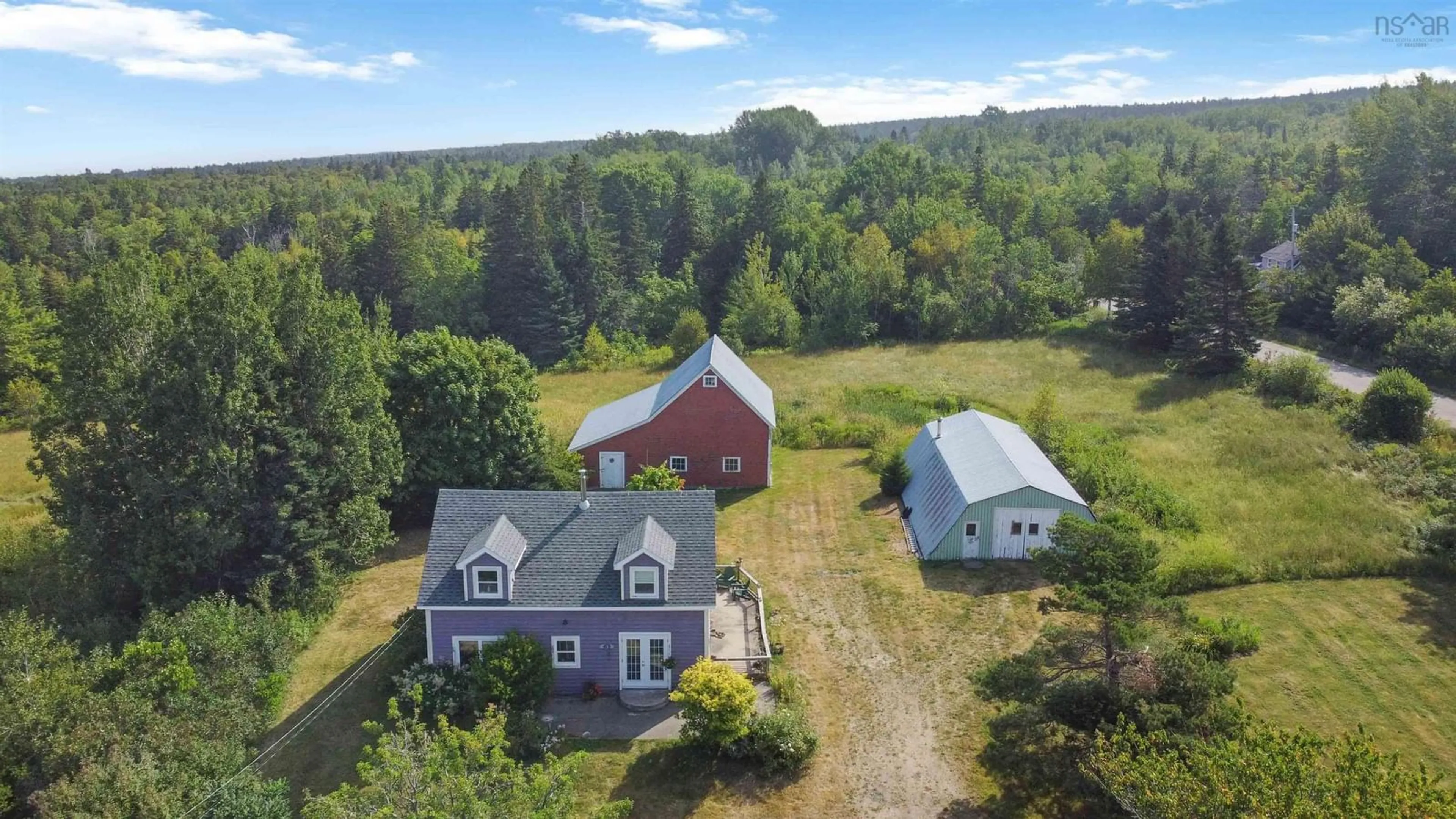 A pic from outside/outdoor area/front of a property/back of a property/a pic from drone, unknown for 478 Port Lorne Rd, Port Lorne Nova Scotia B0S 1R0