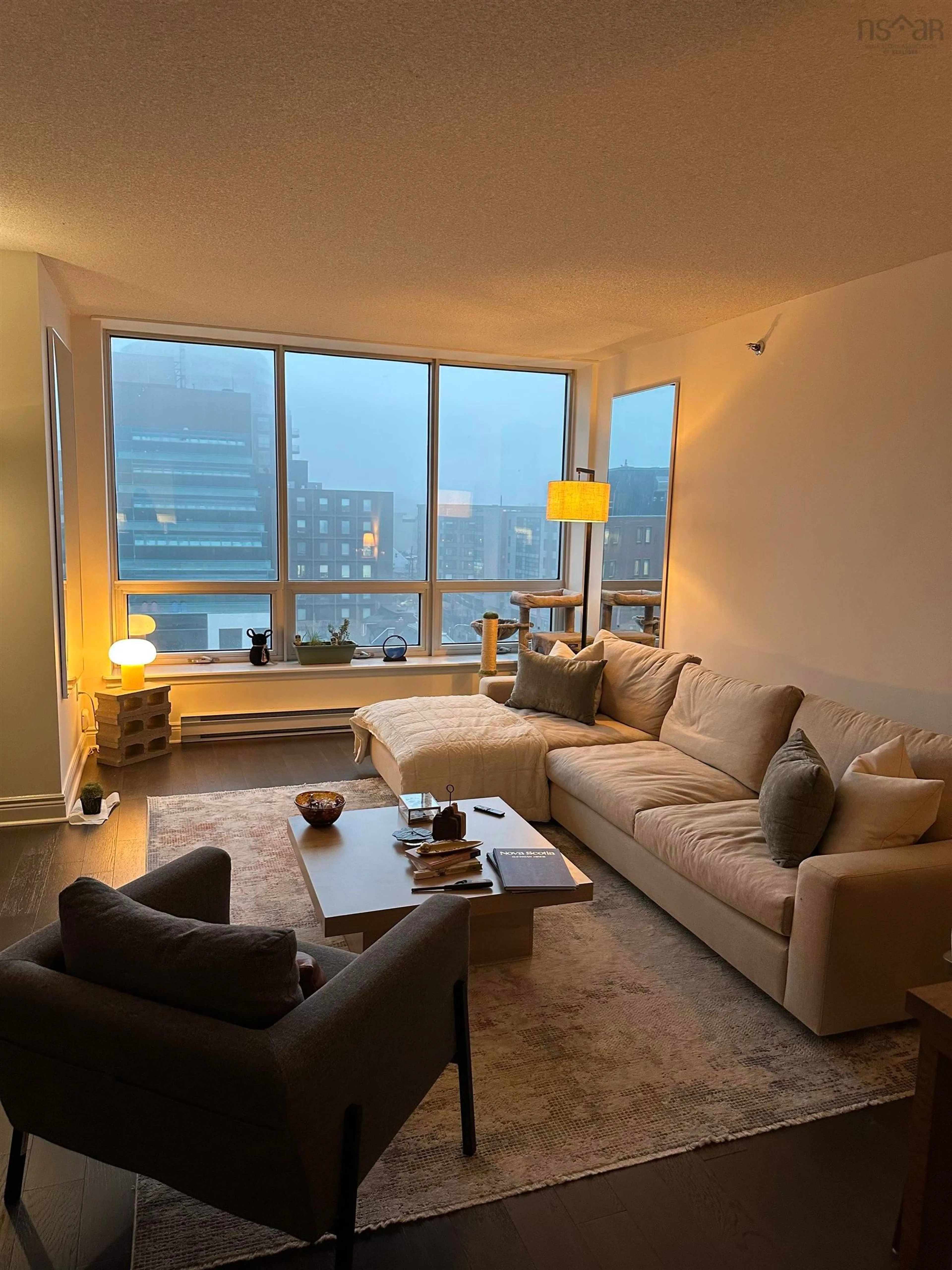Living room with furniture, unknown for 1465 Brenton St #1002, Halifax Nova Scotia B3J 3T3