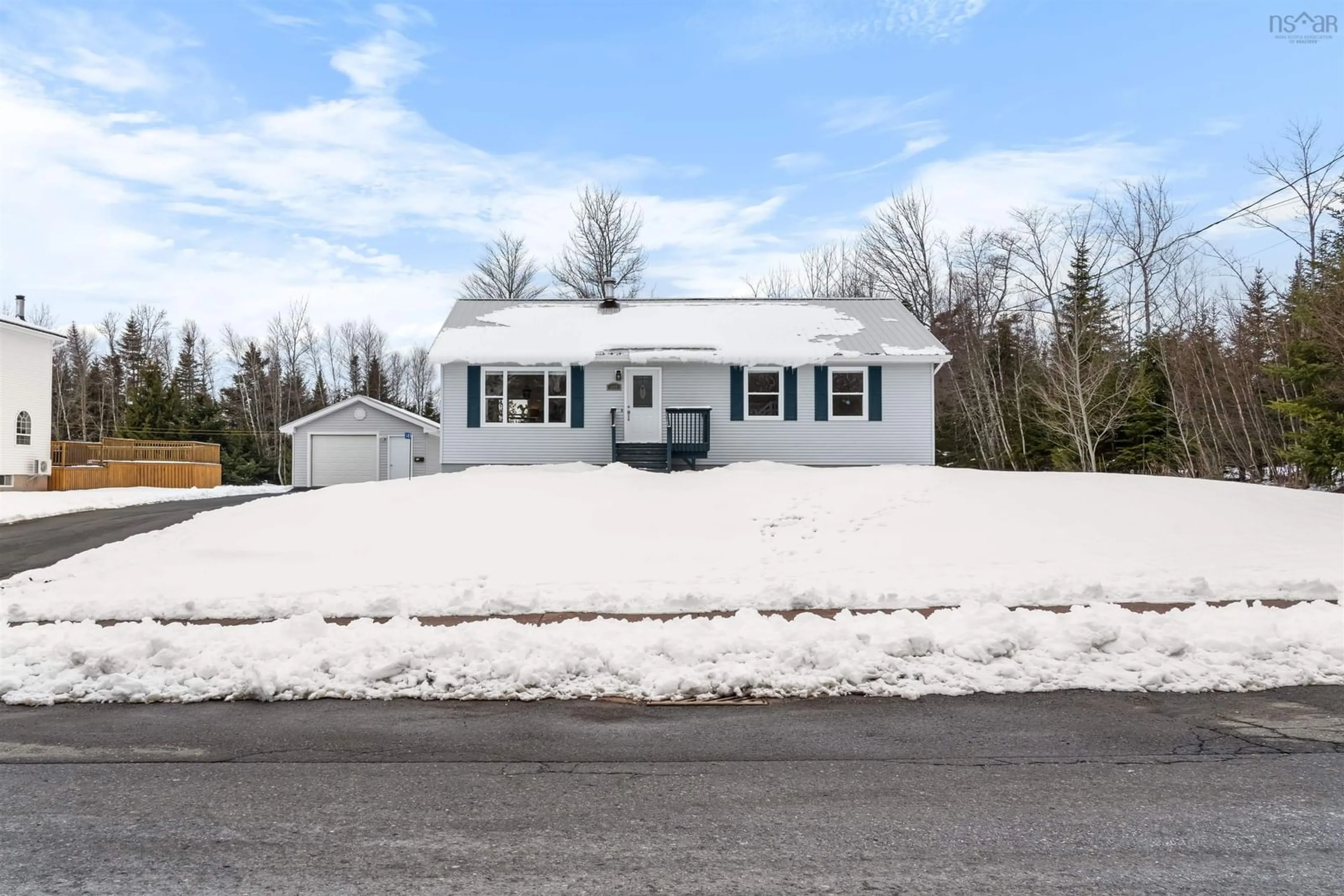 Home with vinyl exterior material, street for 149 Coldstream Dr, Valley Nova Scotia B6L 3G3