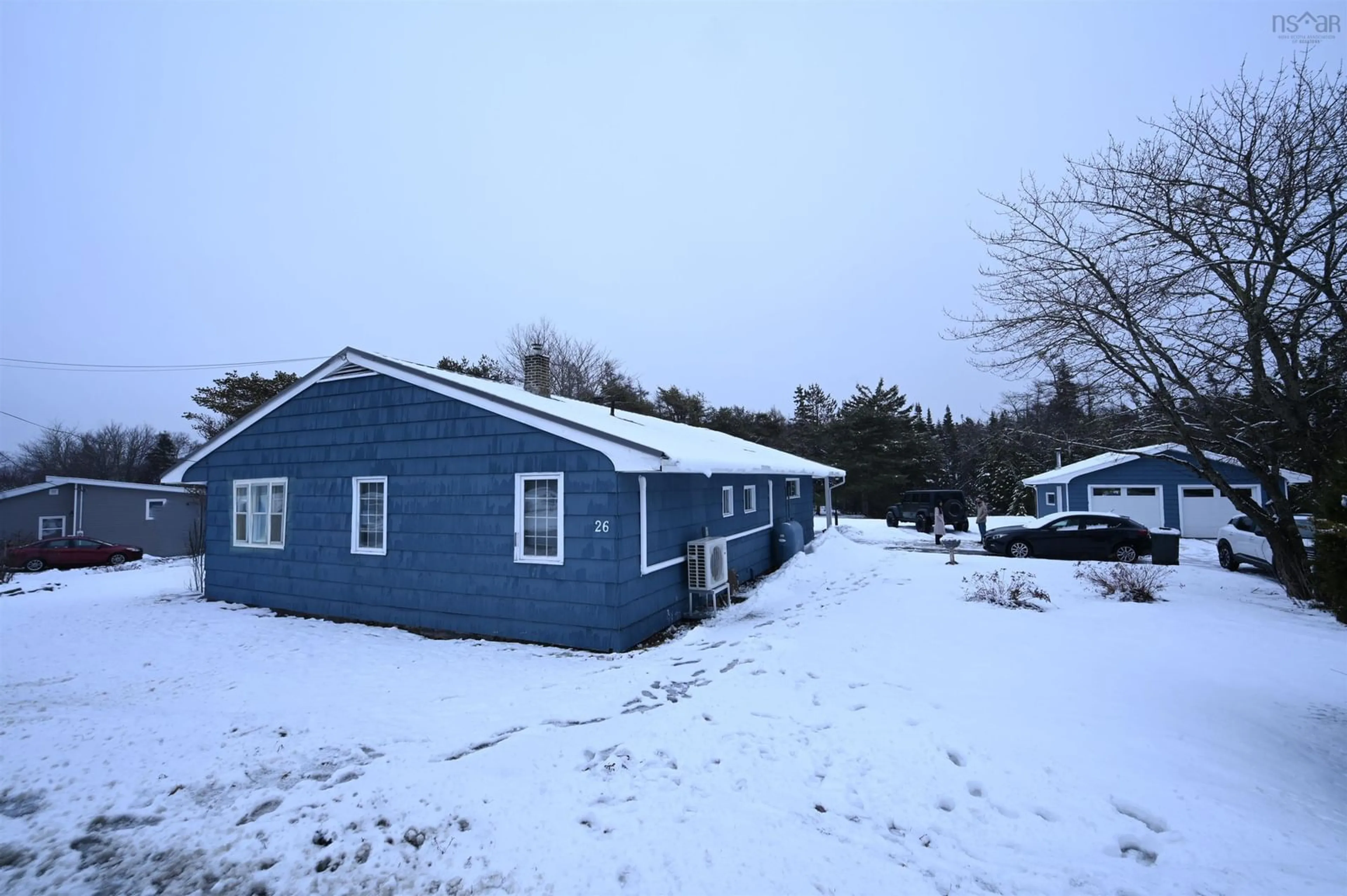 A pic from outside/outdoor area/front of a property/back of a property/a pic from drone, street for 26 Terence Bay Rd, Whites Lake Nova Scotia B3T 1W4