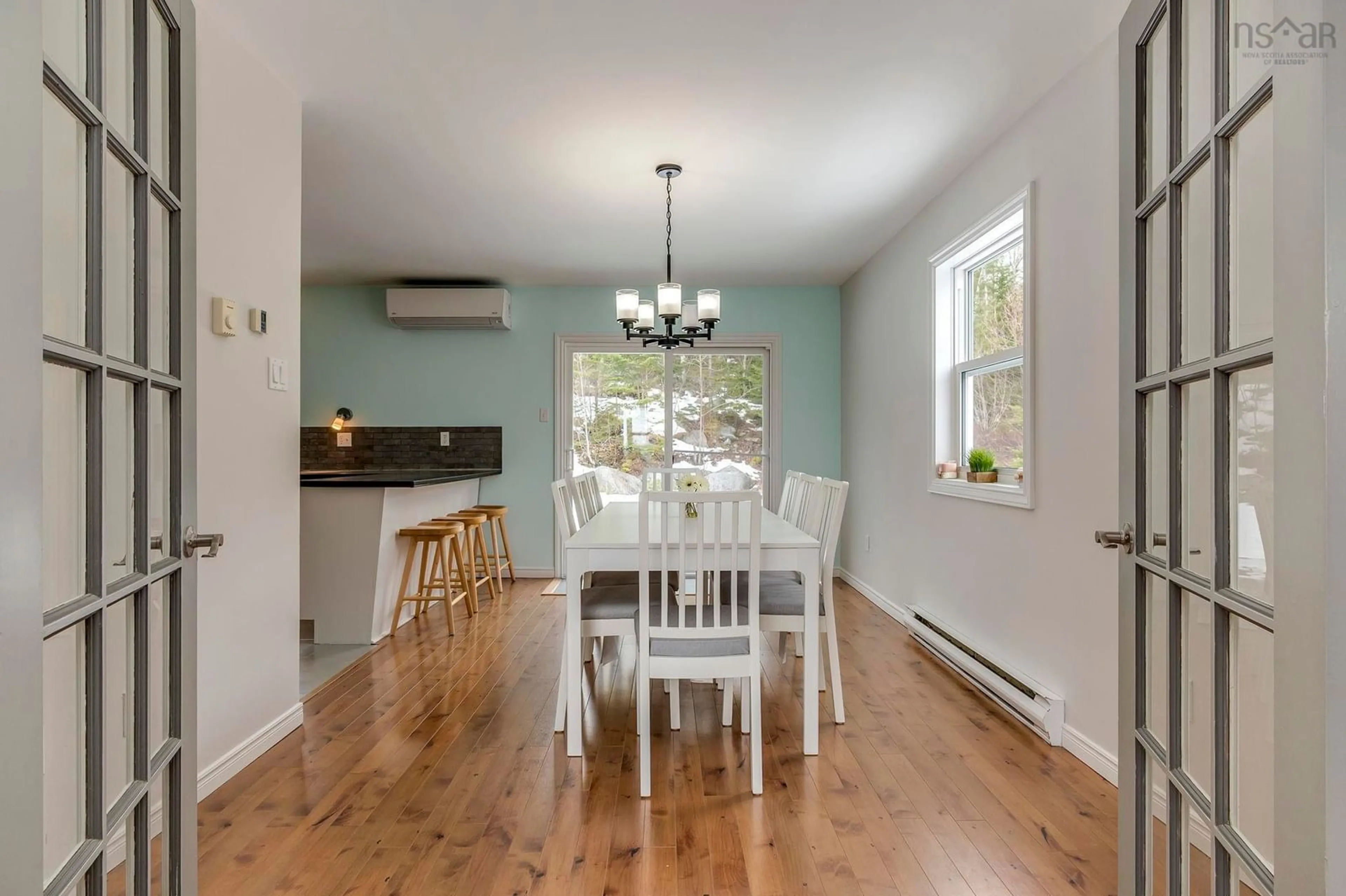 Dining room, wood/laminate floor for 2208 Highway 329, The Lodge Nova Scotia B0J 1T0