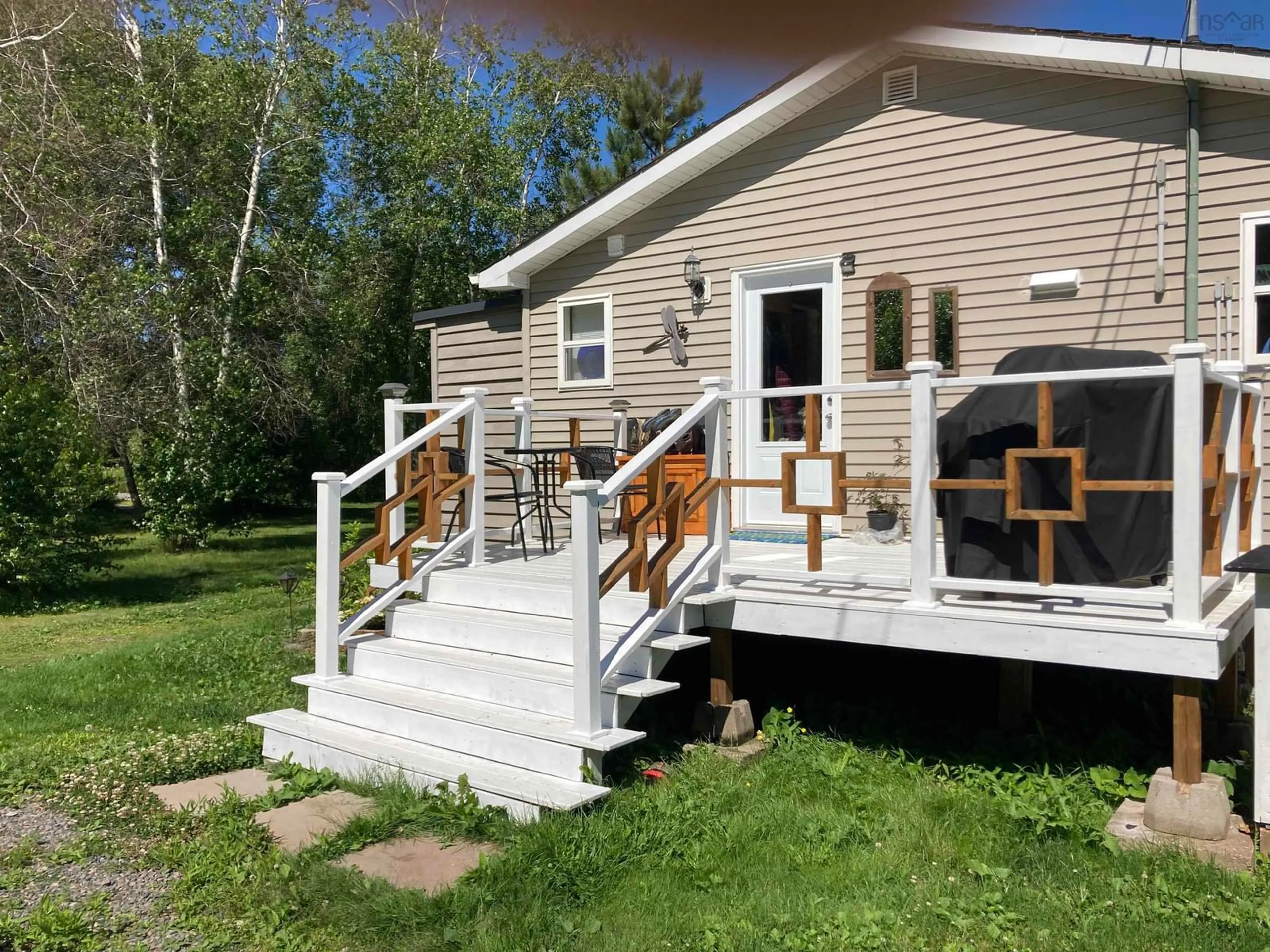 Home with vinyl exterior material, street for 9295 Hwy#366 Hwy, Port Howe Nova Scotia B0K 1K0