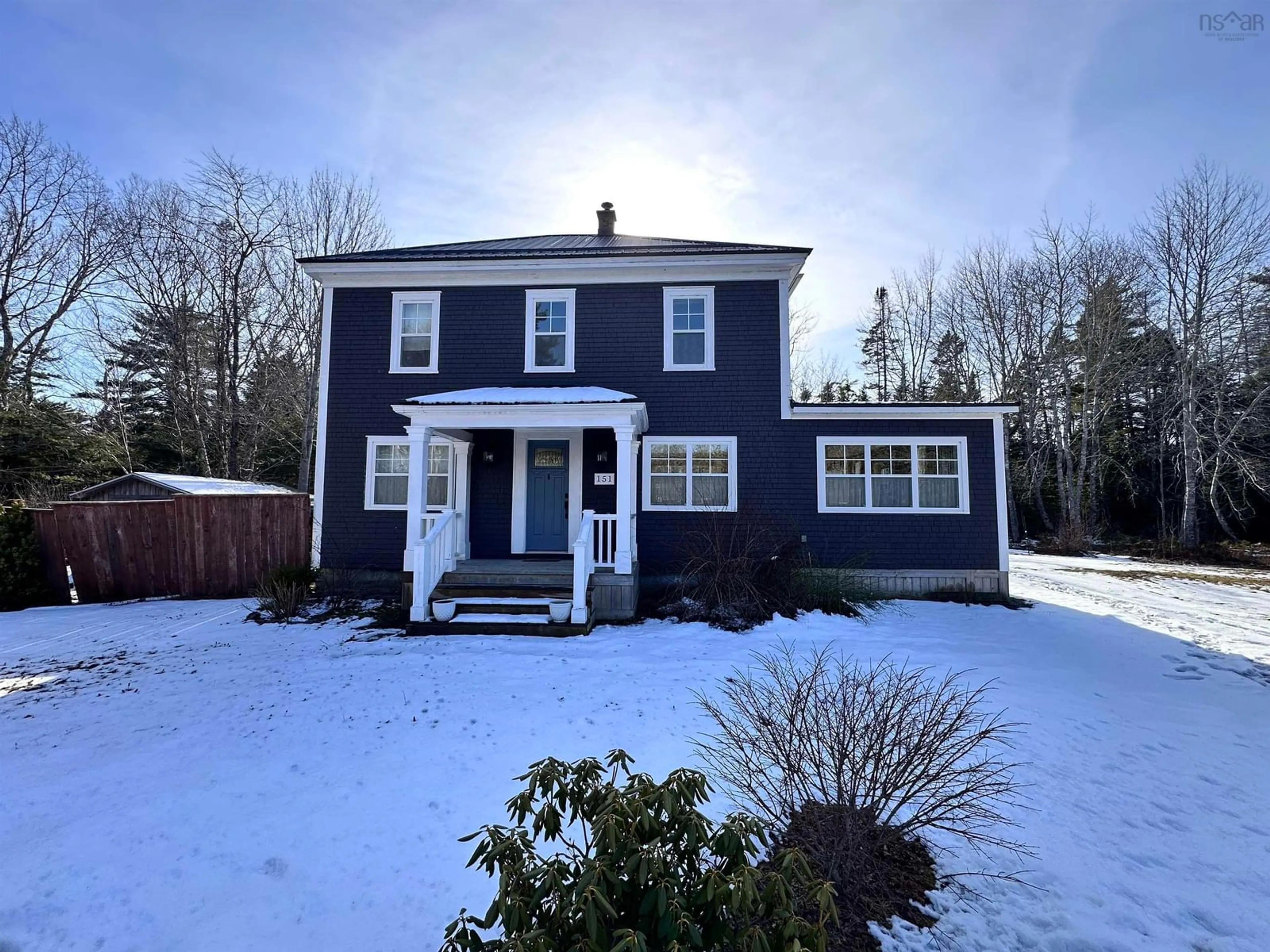 A pic from outside/outdoor area/front of a property/back of a property/a pic from drone, street for 151 Medway River Rd, Mill Village Nova Scotia B0J 2H0