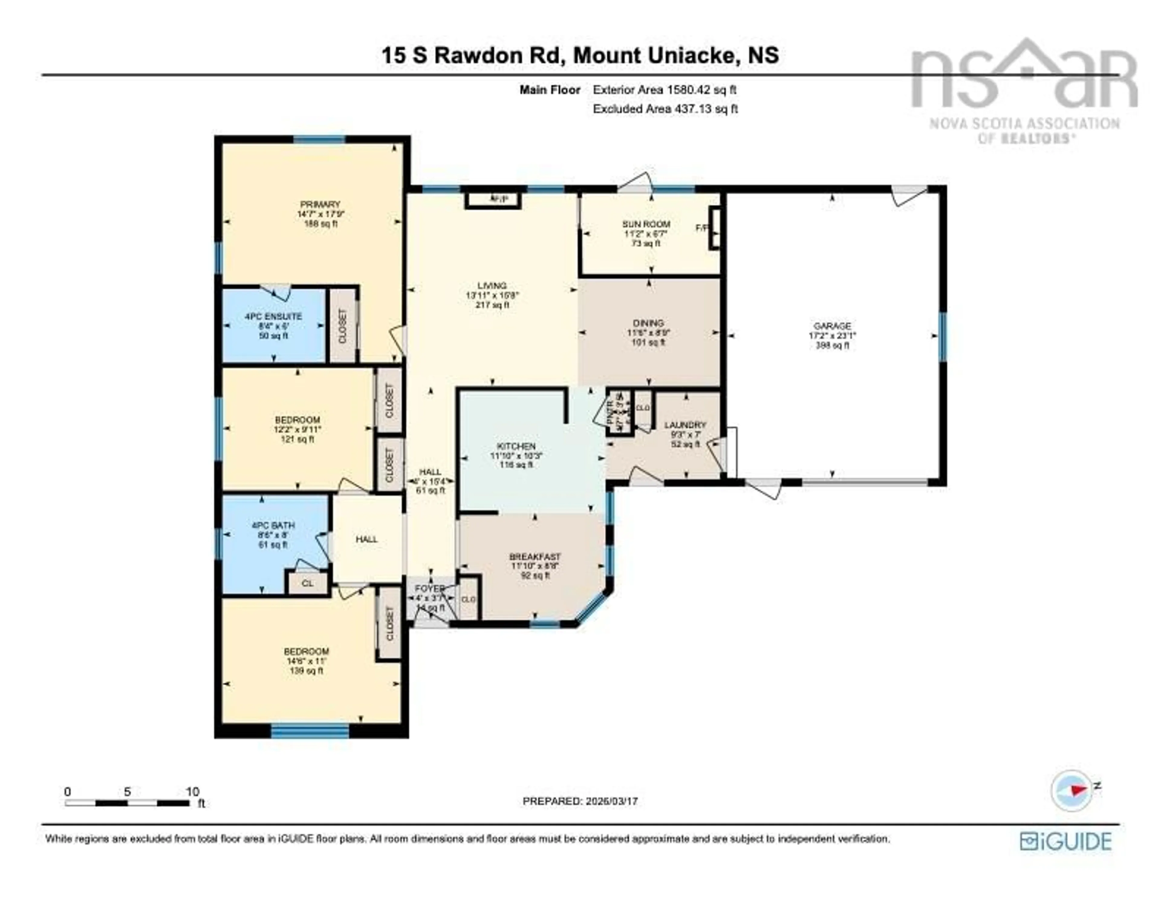 Floor plan for 15 South Rawdon Rd, Mount Uniacke Nova Scotia B0N 1Z0