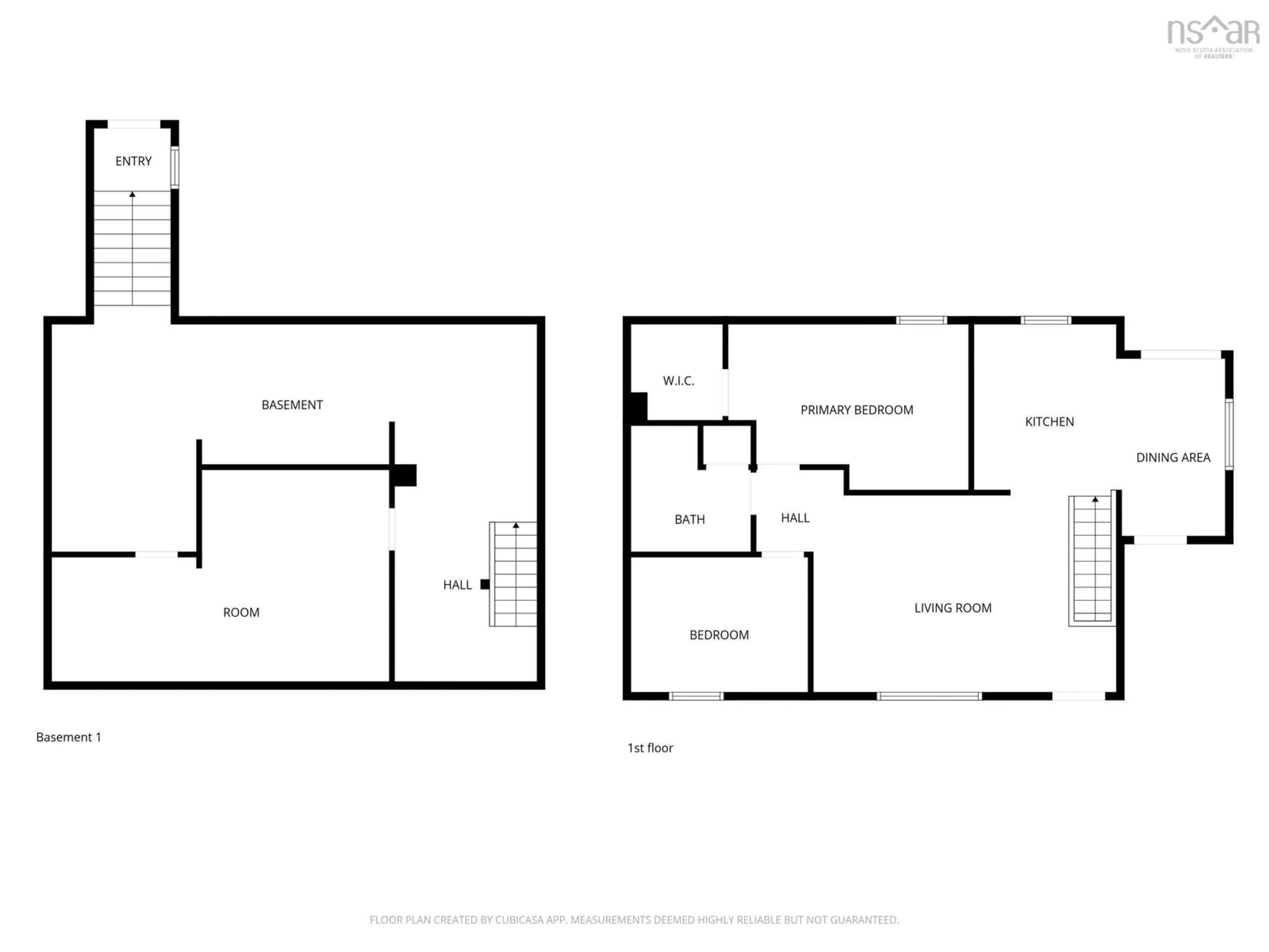 Floor plan for 31 Pleasant St, Melvern Square Nova Scotia B0P 1R0