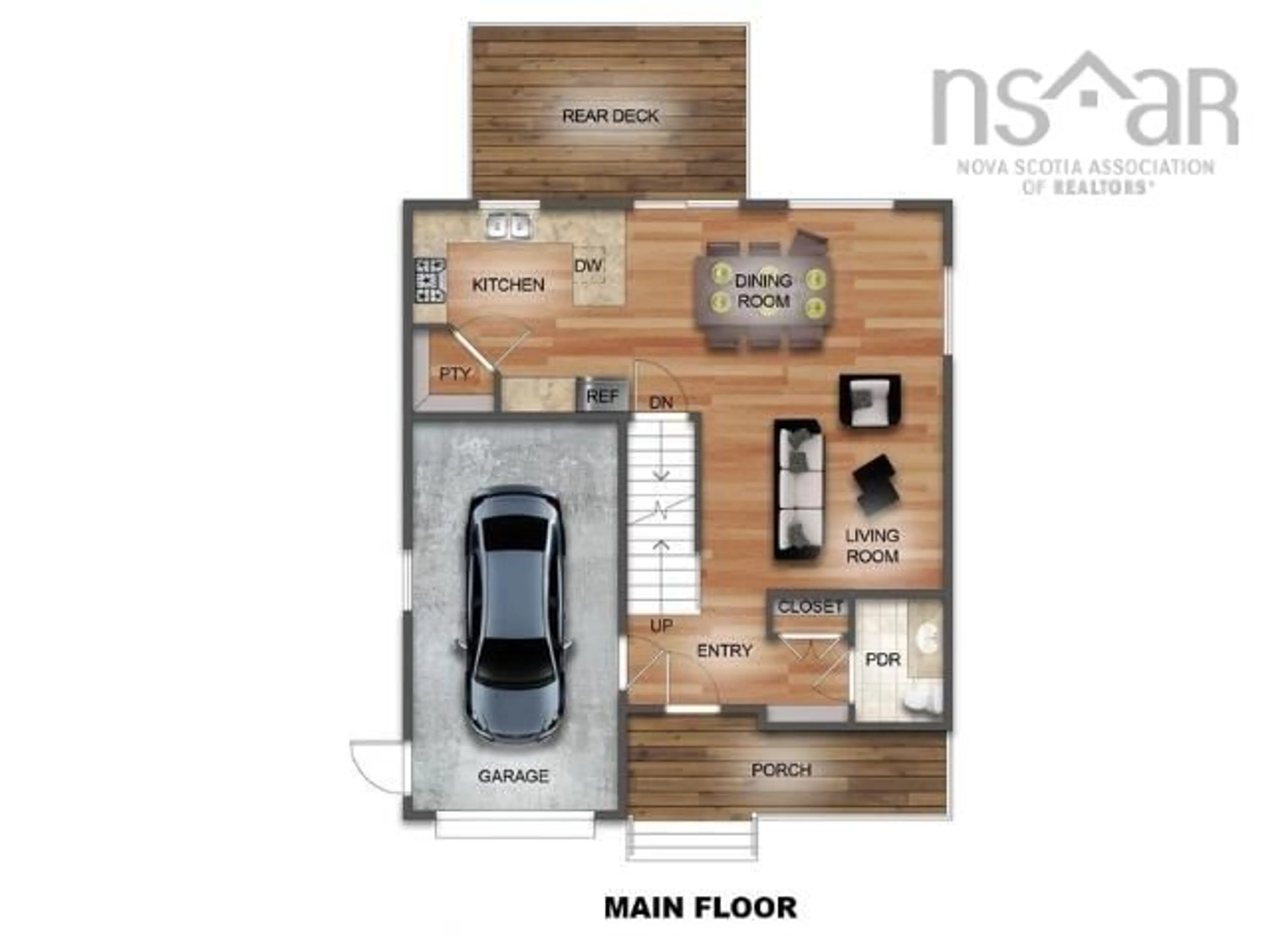 Floor plan for 105 Old Guysborough Rd #Lot, Devon Nova Scotia B3T 1X4