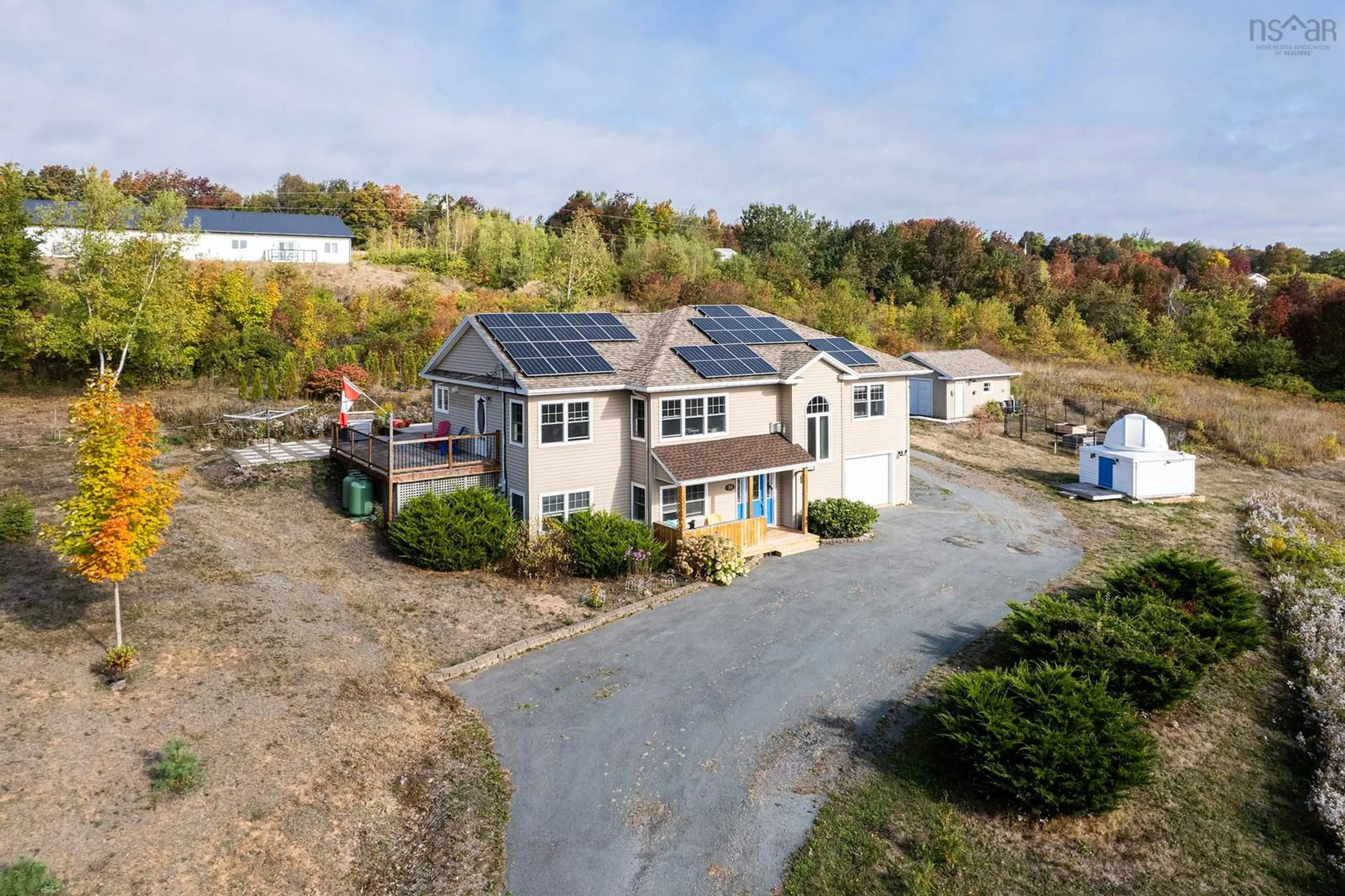 A pic from outside/outdoor area/front of a property/back of a property/a pic from drone, building for 36 Beech Hill Rd, North Alton Nova Scotia B4N 3V8
