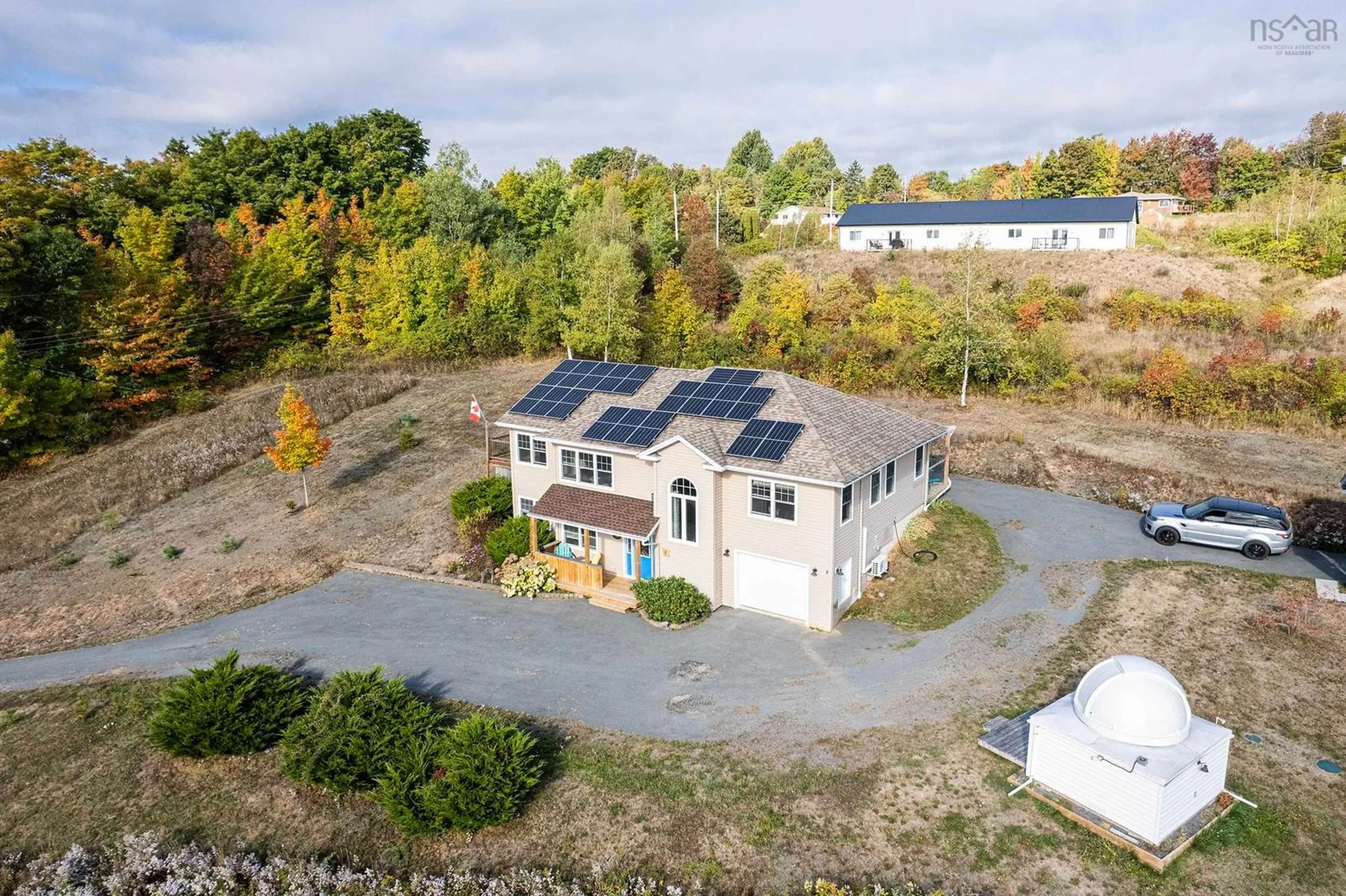 A pic from outside/outdoor area/front of a property/back of a property/a pic from drone, building for 36 Beech Hill Rd, North Alton Nova Scotia B4N 3V8