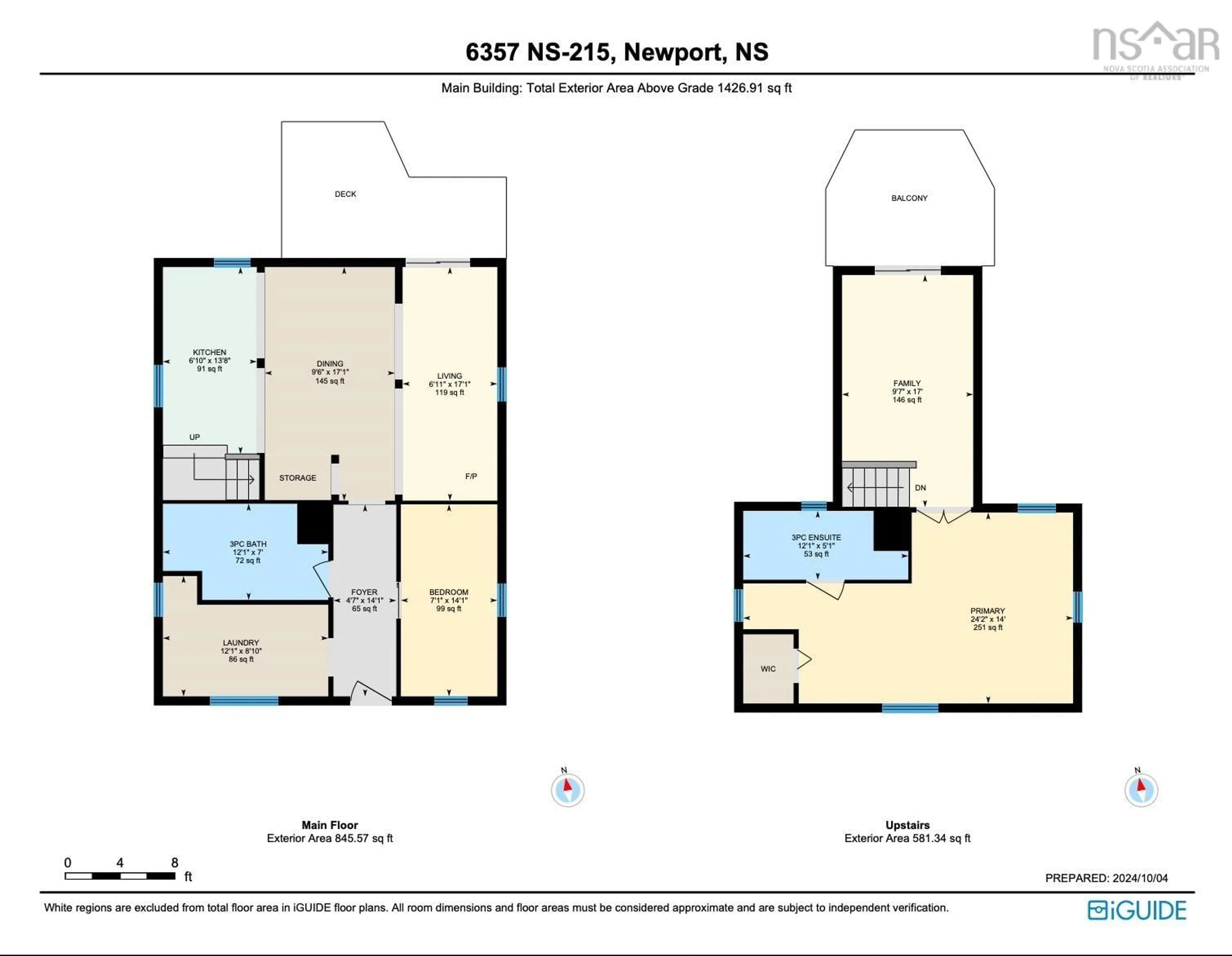 Floor plan for 6357 Highway 215, Cheverie Nova Scotia B0N 2A0