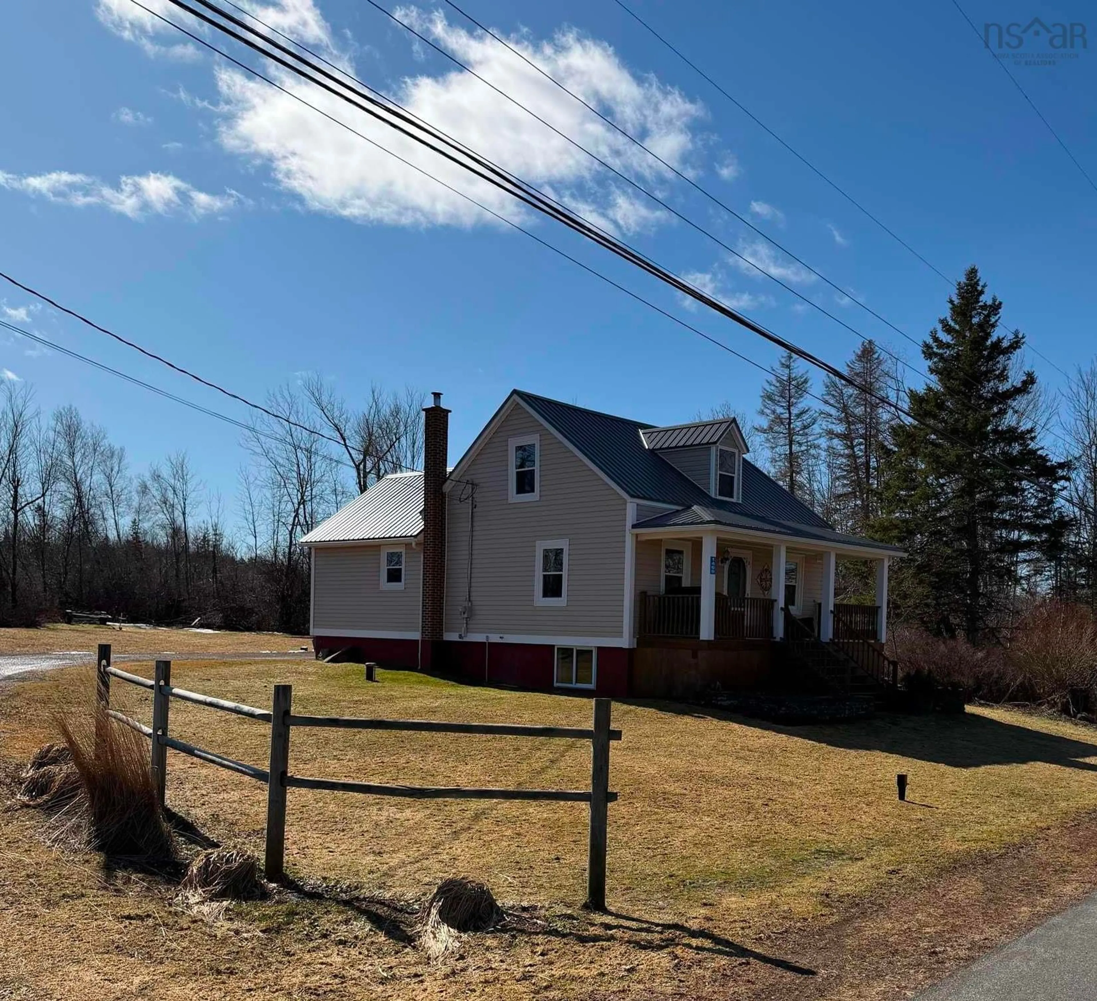 A pic from outside/outdoor area/front of a property/back of a property/a pic from drone, street for 1469 Loch Broom Loop, Loch Broom Nova Scotia B0K 2A0
