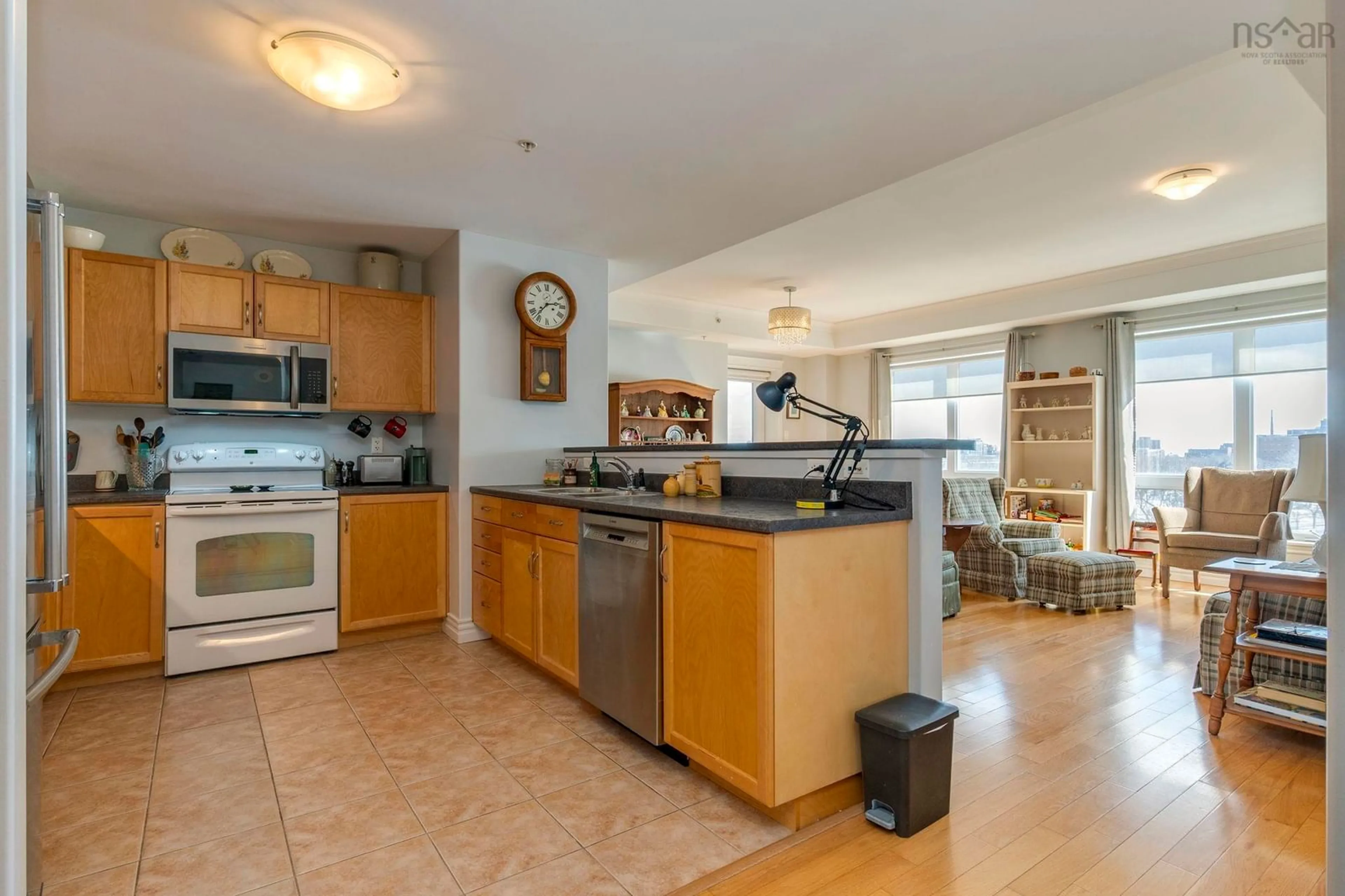 Standard kitchen, unknown for 5839 Cunard St #502, Halifax Nova Scotia B3K 0B9