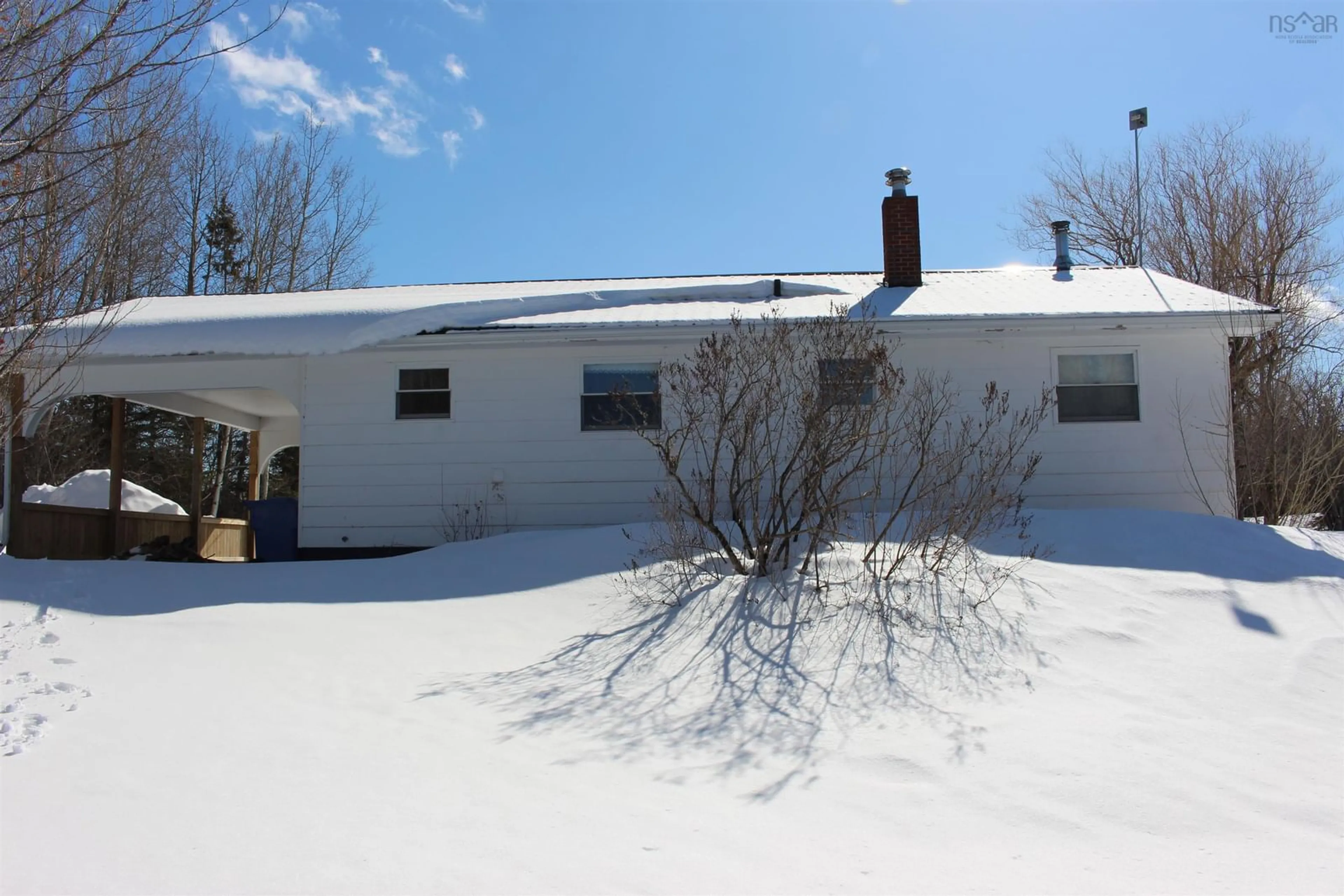 A pic from outside/outdoor area/front of a property/back of a property/a pic from drone, unknown for 12407 Highway 4, West Wentworth Nova Scotia B0M 1Z0