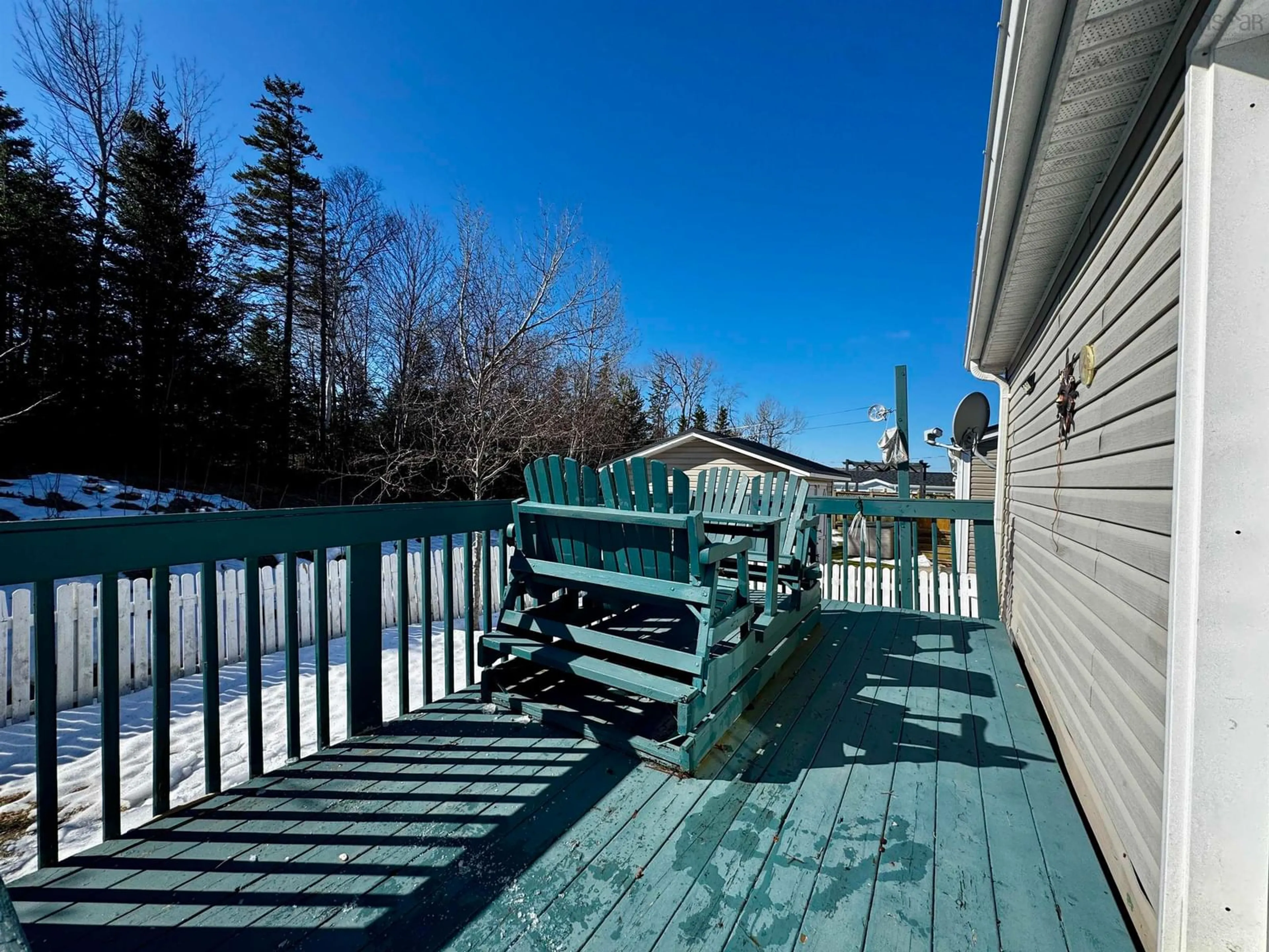 Patio, water/lake/river/ocean view for 25 Rogers Dr., Lower South River Nova Scotia B2G 0B4