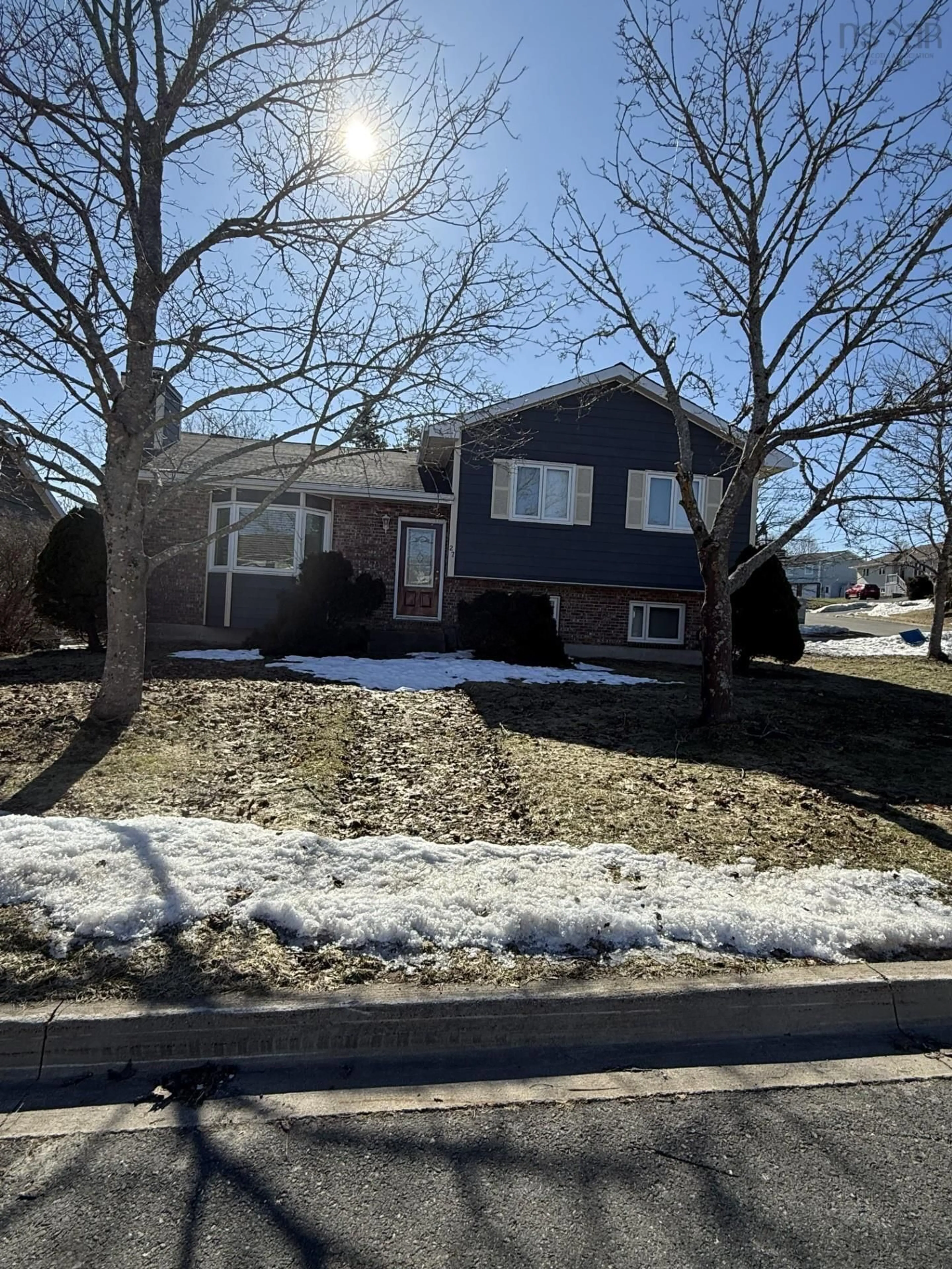 Home with vinyl exterior material, street for 27 Centennial Drive, Antigonish Nova Scotia B2G 2V6