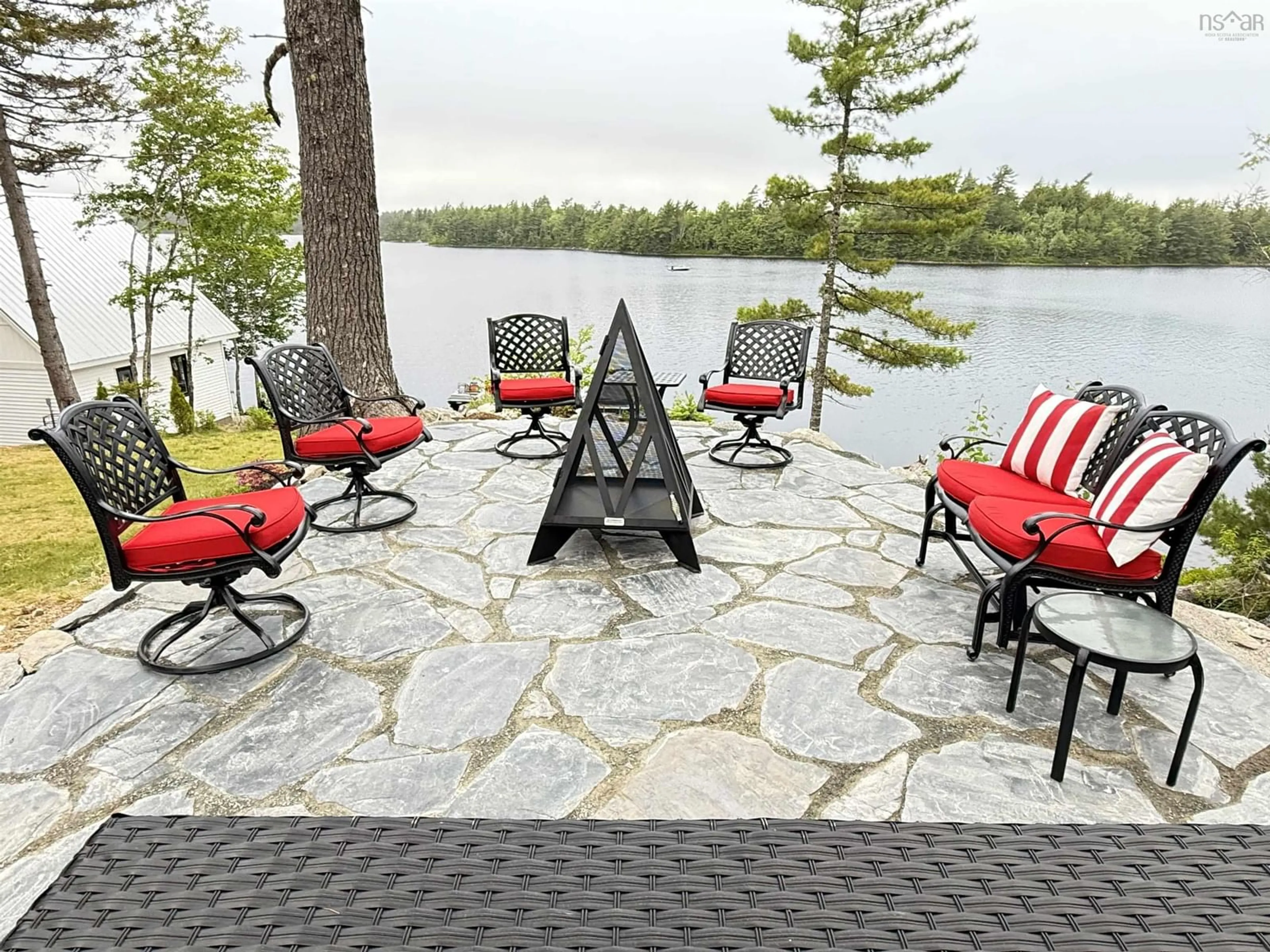 Patio, water/lake/river/ocean view for 22 Western Point Lane, East Hants Nova Scotia B0N 1Z0