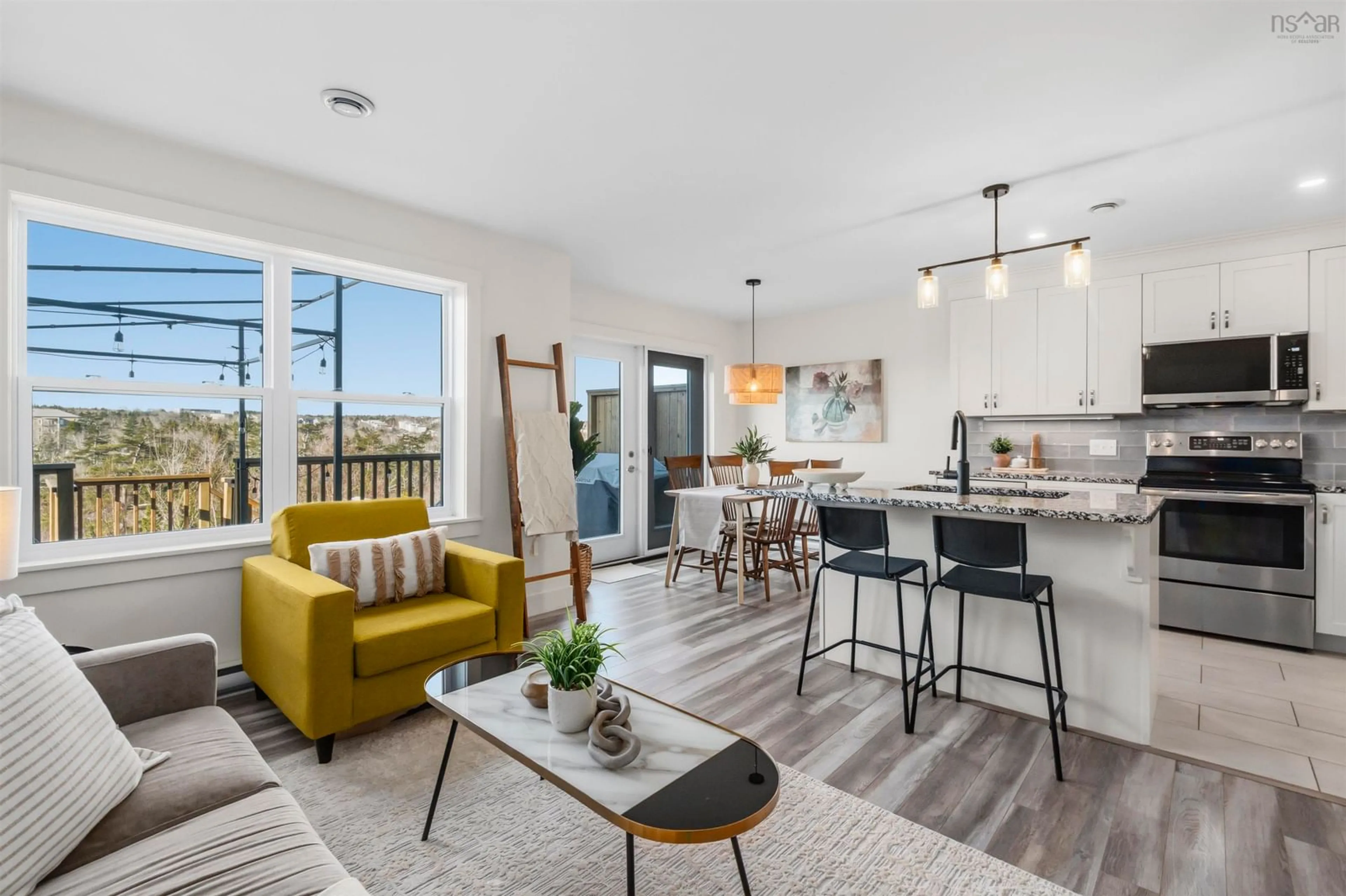 Open concept kitchen, unknown for 125 Lier Ridge, Spryfield Nova Scotia B3P 0E1