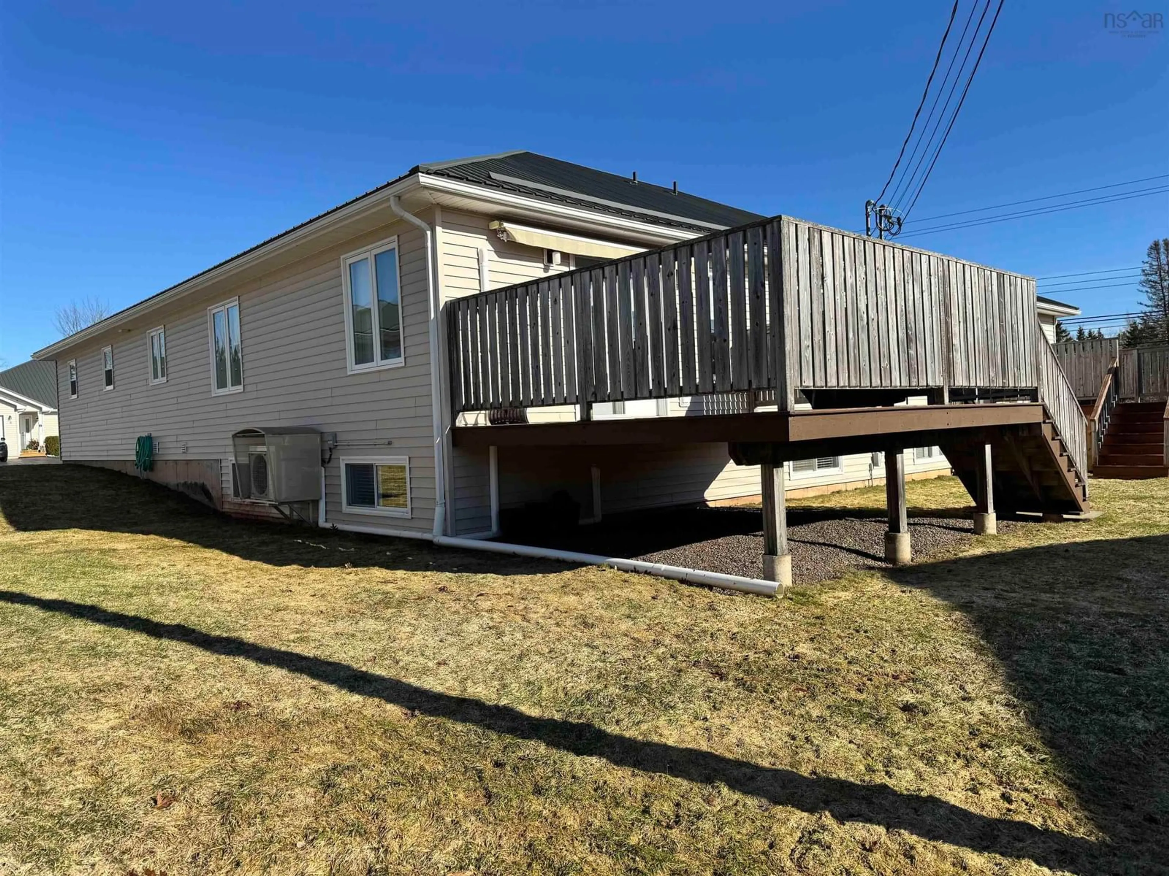 A pic from outside/outdoor area/front of a property/back of a property/a pic from drone, unknown for 5 Chelsea Crt, Bible Hill Nova Scotia B2N 0A3