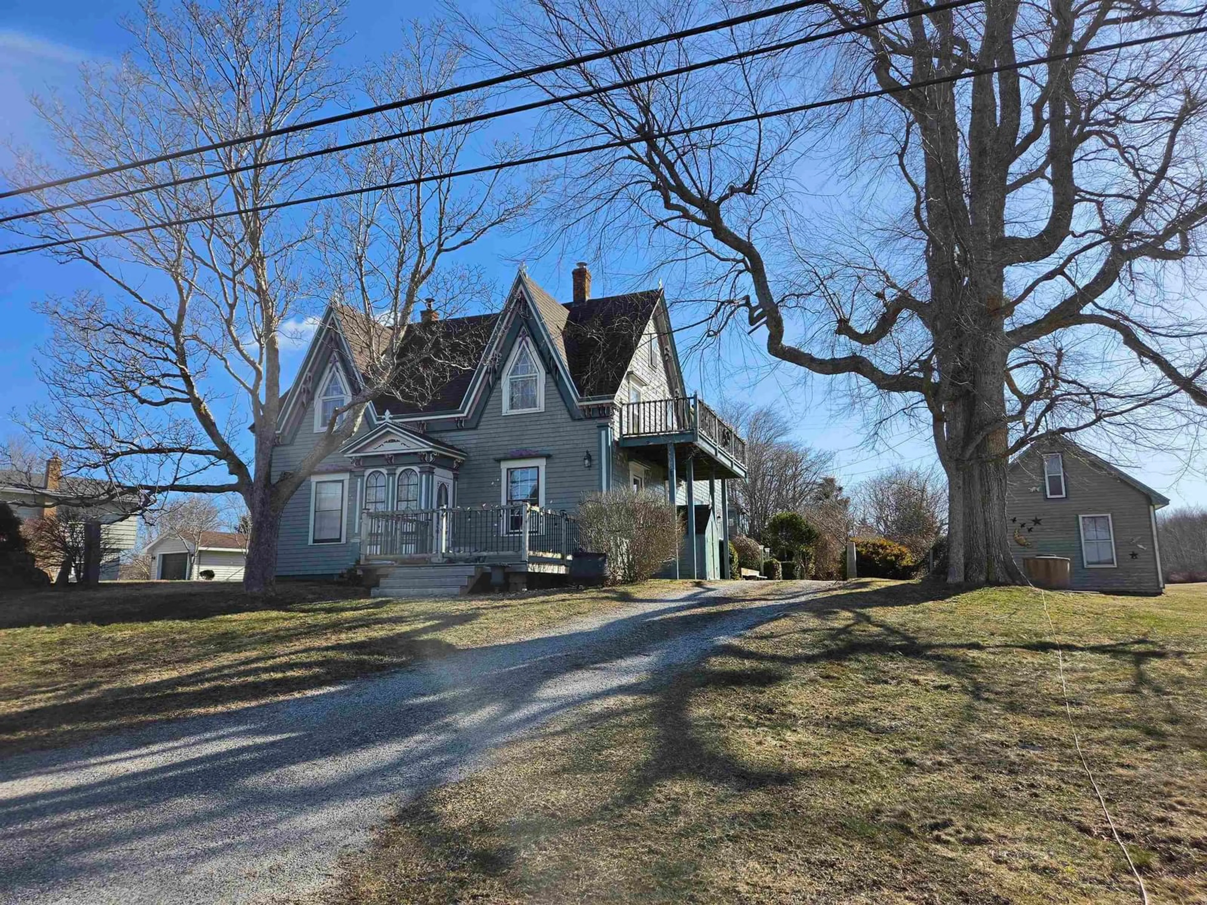 A pic from outside/outdoor area/front of a property/back of a property/a pic from drone, street for 1247 Sandy Point Rd, Sand Point Nova Scotia B0T 1W0