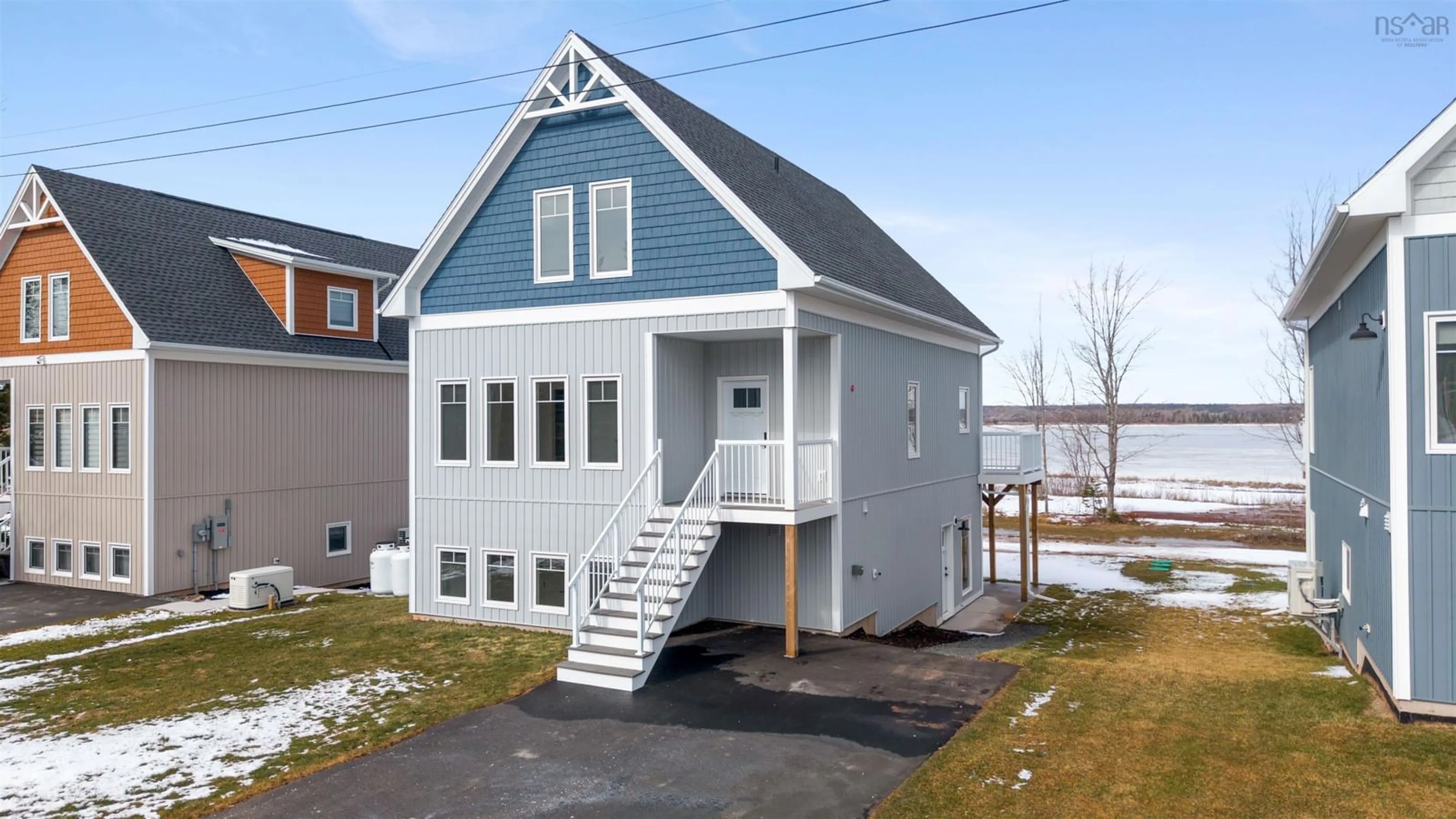 Home with vinyl exterior material, street for 36 Crews Quarters Lane, Tatamagouche Nova Scotia B0K 1V0