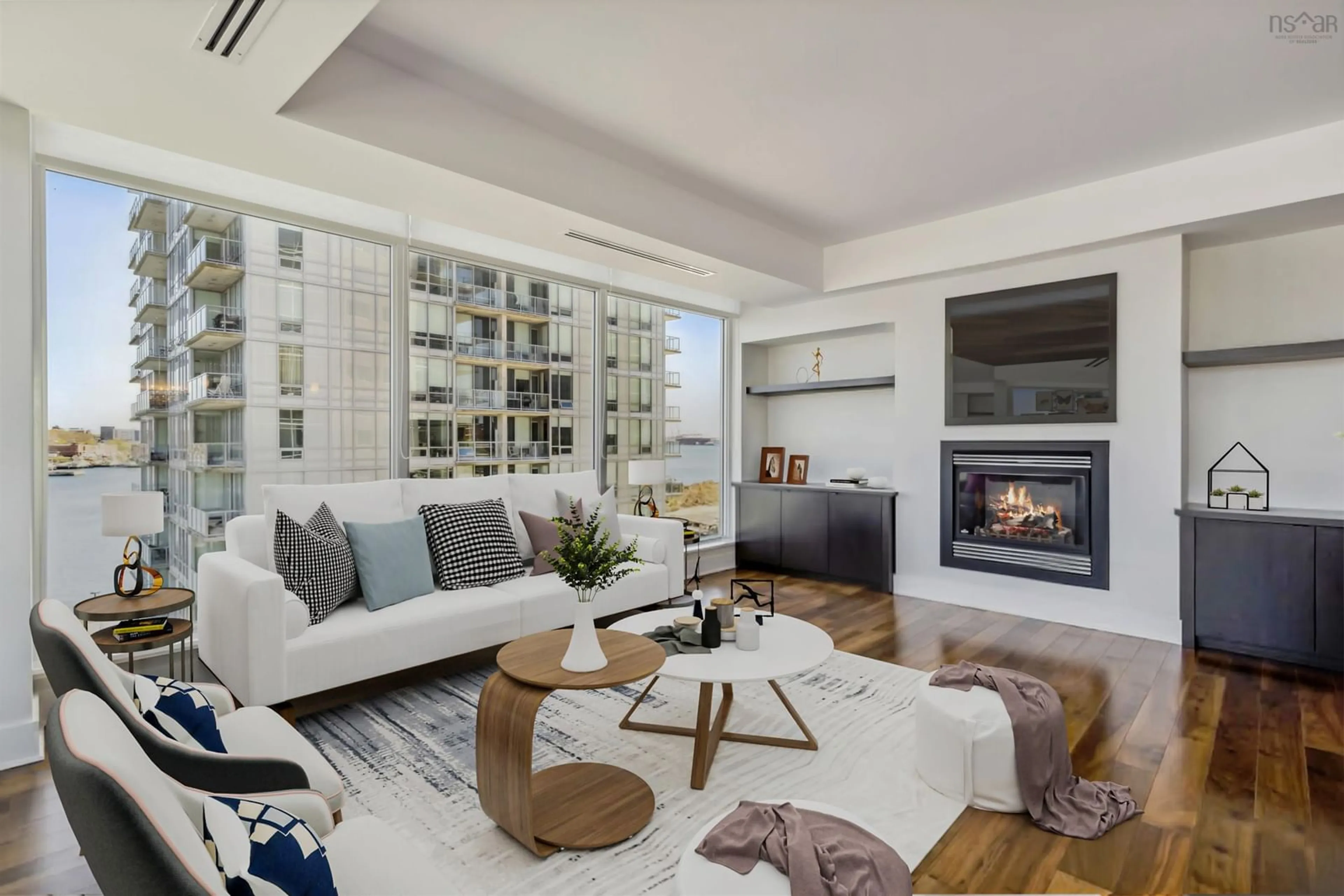 Living room with furniture, unknown for 31 Kings Wharf Pl #502, Dartmouth Nova Scotia B2Y 0C1