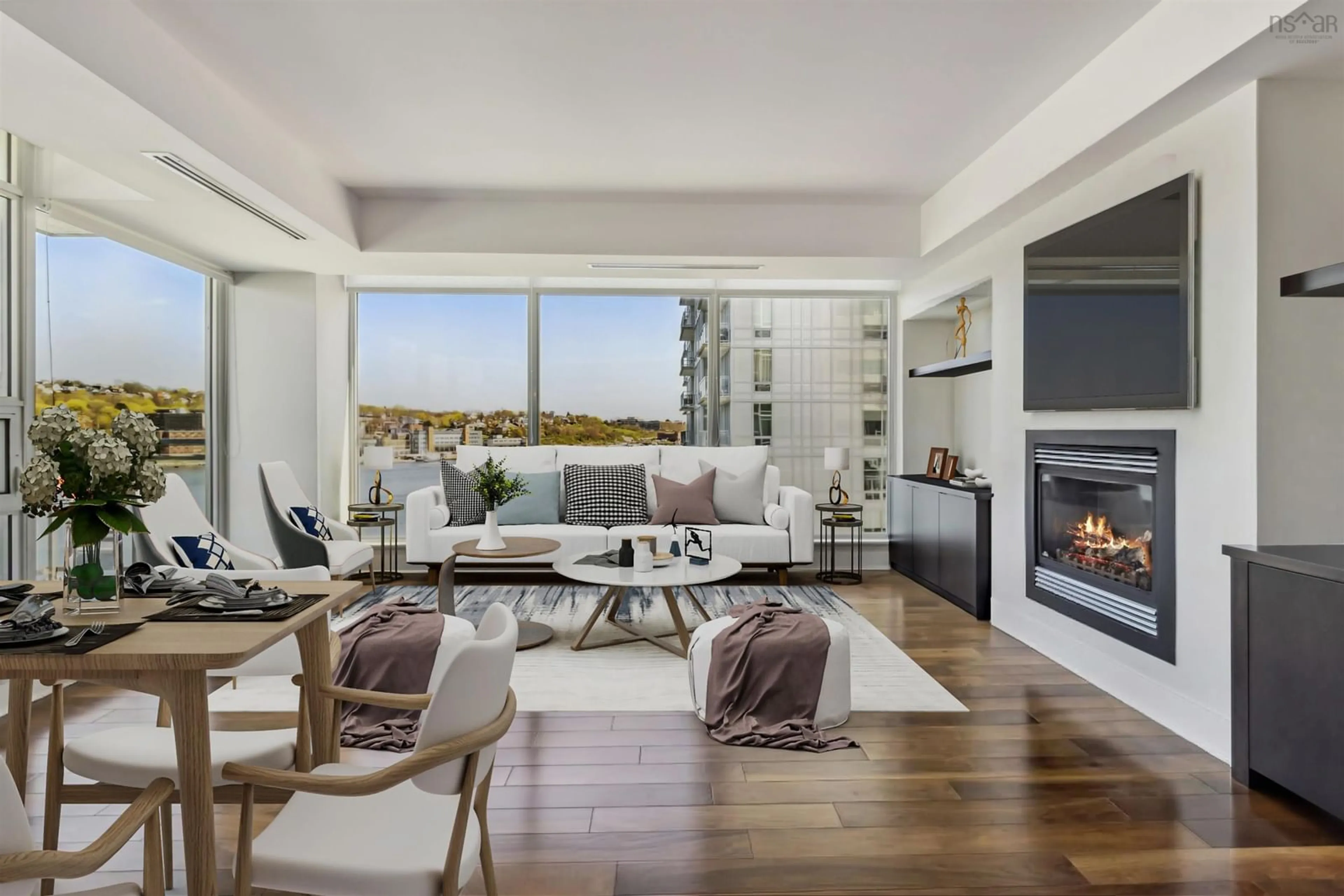 Living room with furniture, unknown for 31 Kings Wharf Pl #502, Dartmouth Nova Scotia B2Y 0C1