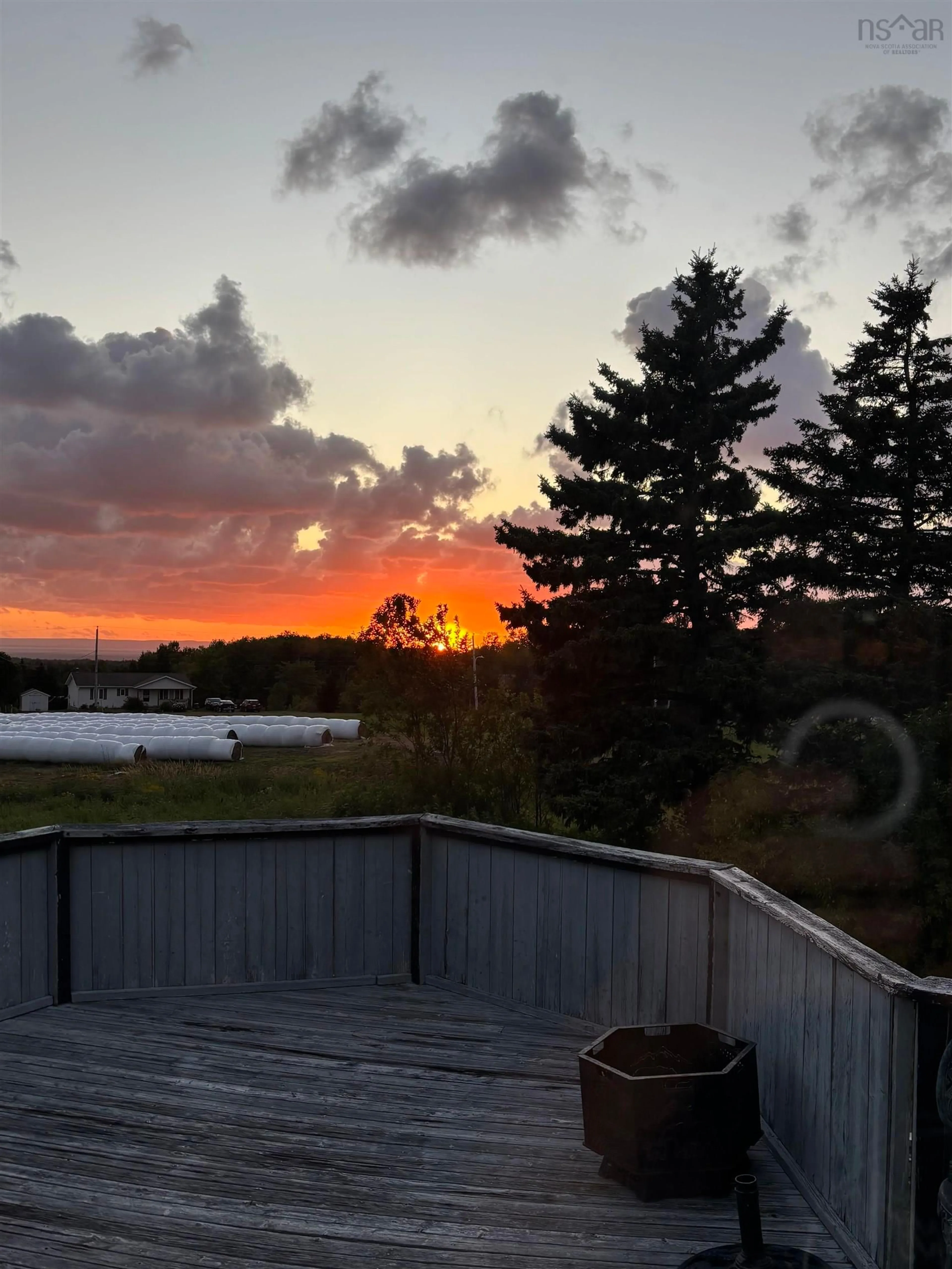 A pic from outside/outdoor area/front of a property/back of a property/a pic from drone, water/lake/river/ocean view for 159 Old Post Rd, Frankville Nova Scotia B0H 1P0