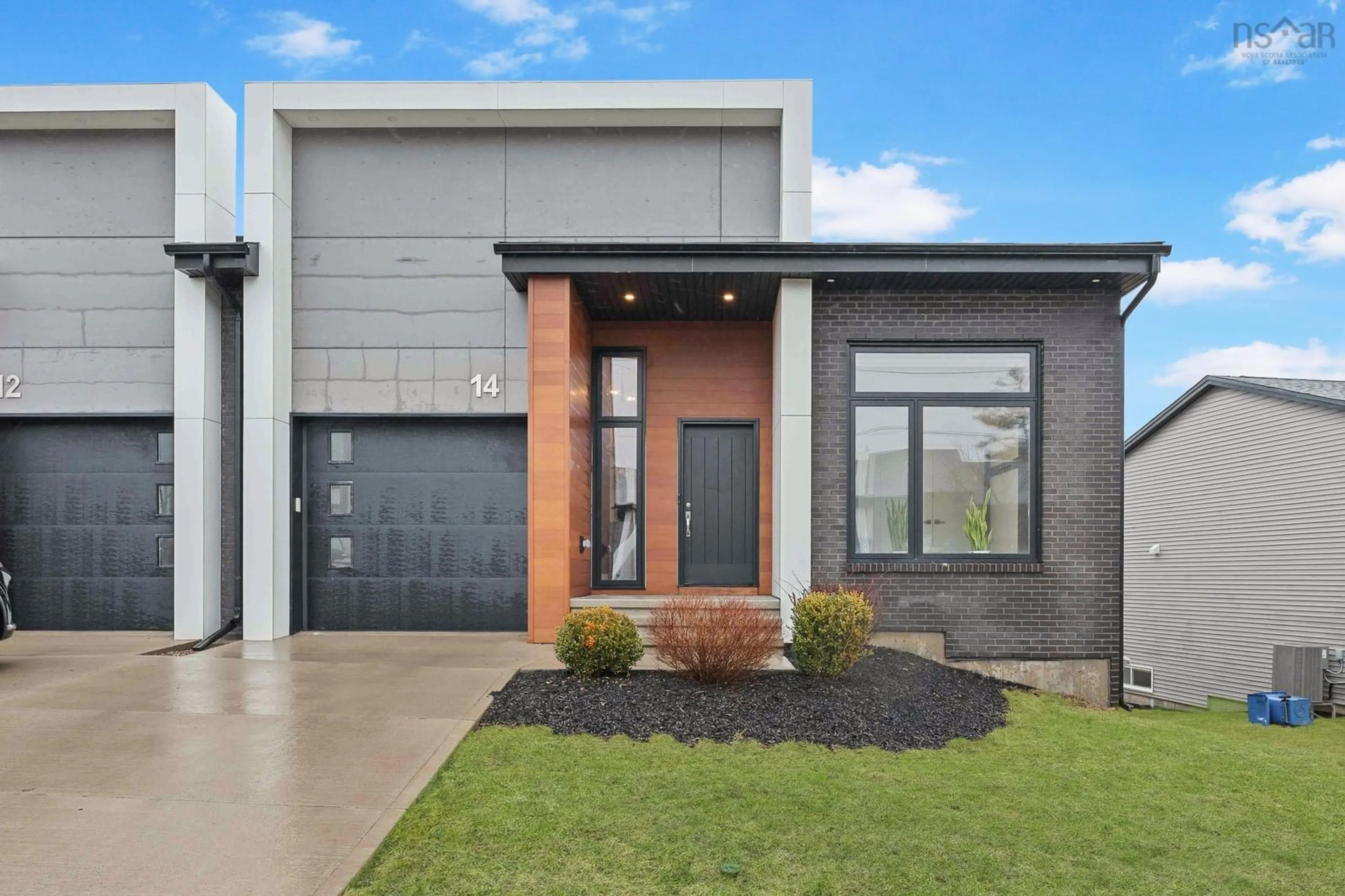 Home with brick exterior material, street for 14 Helen Creighton Crt, Bedford Nova Scotia B4B 0Z6