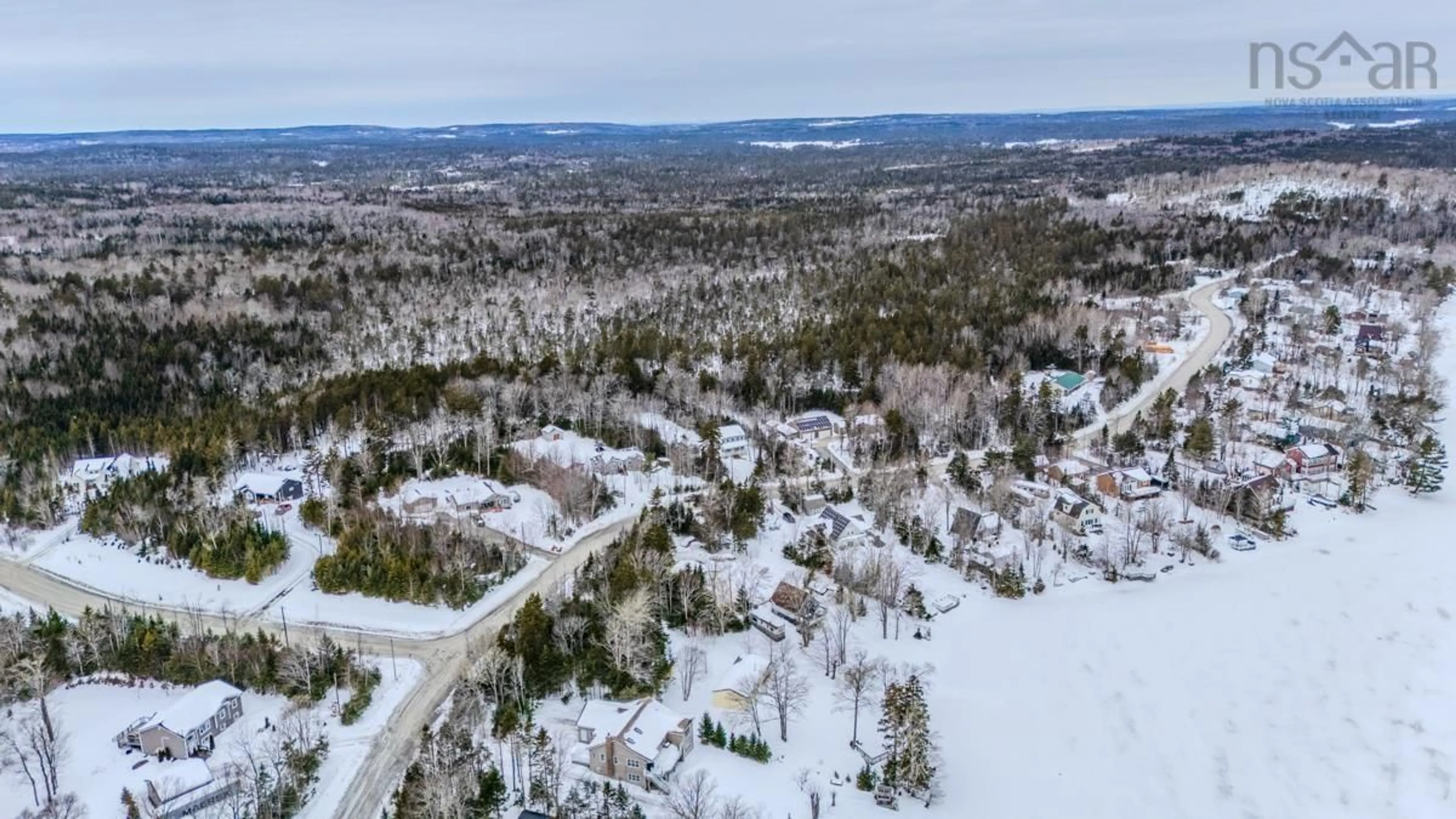 A pic from outside/outdoor area/front of a property/back of a property/a pic from drone, mountain view for 259 Lakecrest Dr, Mount Uniacke Nova Scotia B0N 1Z0
