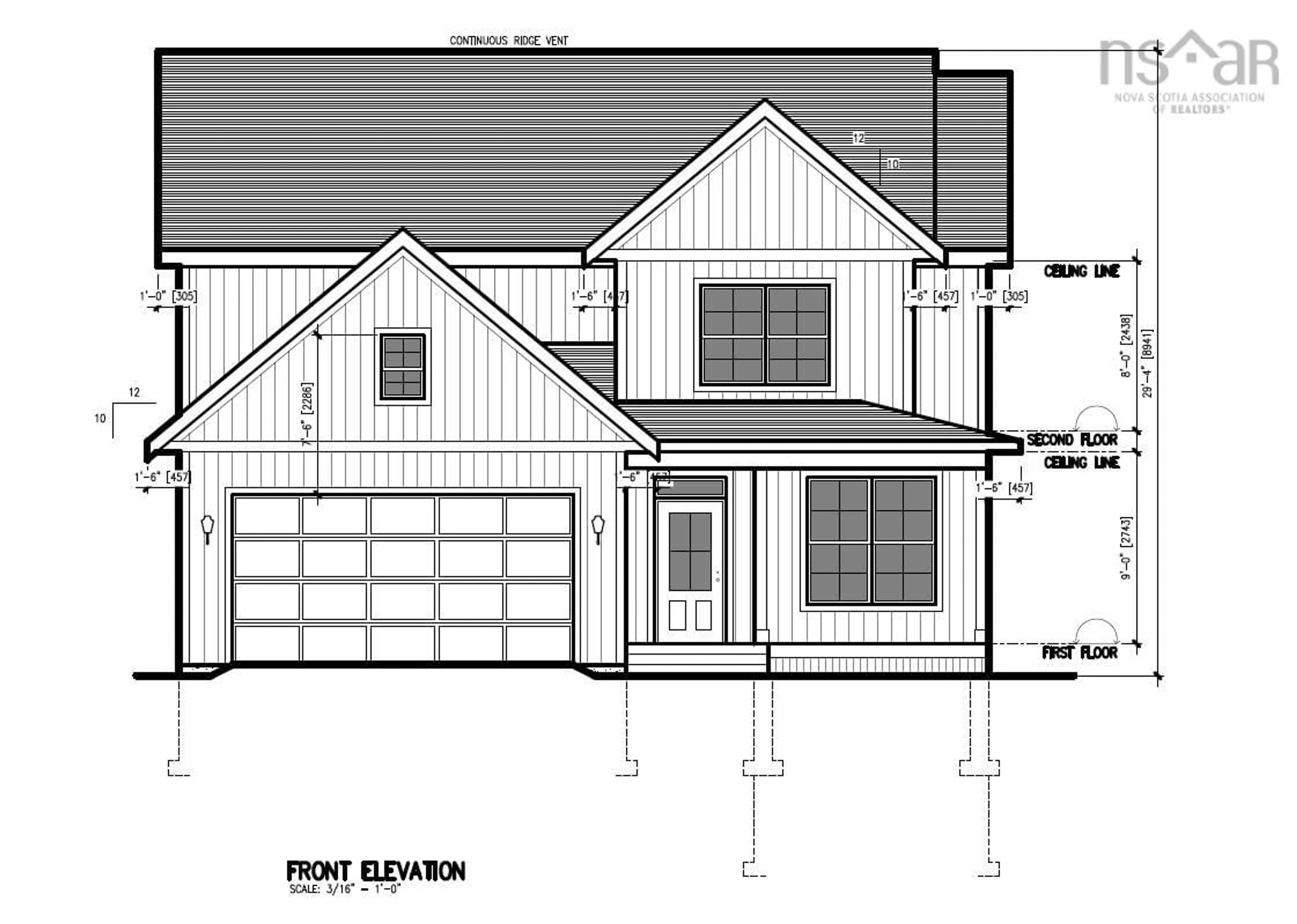 Floor plan for Abilene Ave #RC-2, Fall River Nova Scotia B2T 0B5