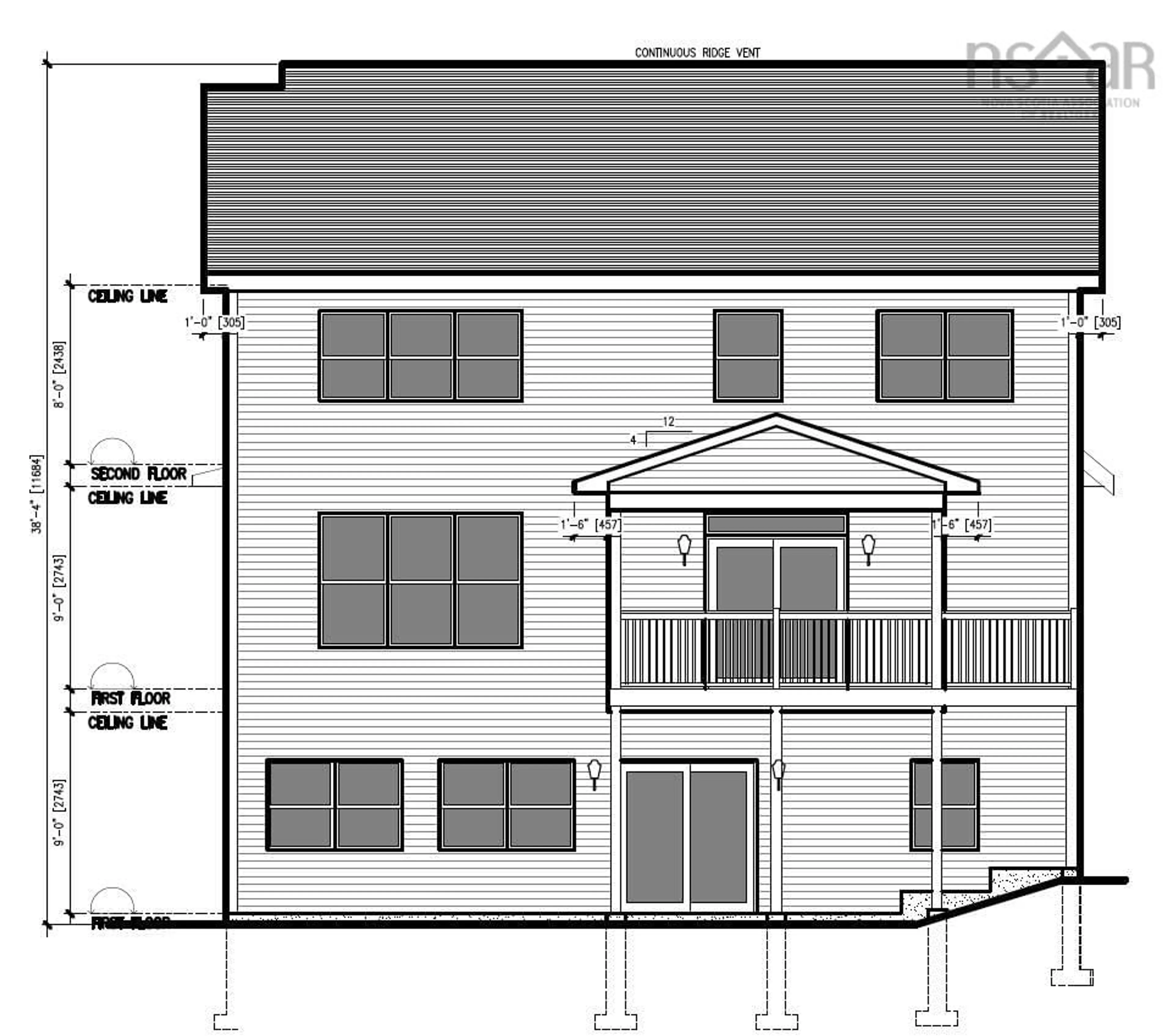 Floor plan for Abilene Ave #RC-2, Fall River Nova Scotia B2T 0B5