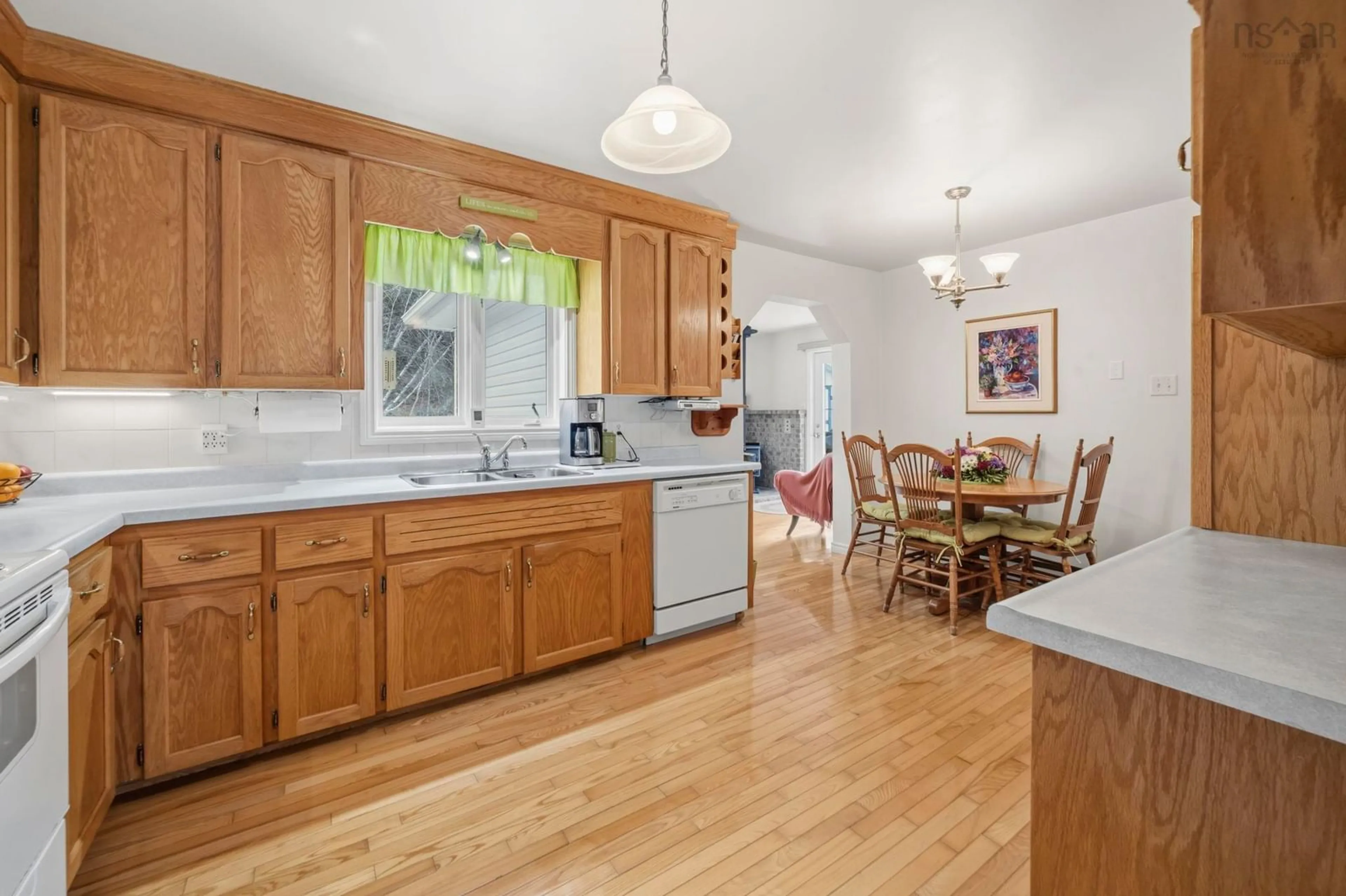 Open concept kitchen, unknown for 59 Charlie Lane, Pine Grove Nova Scotia B4V 8B7