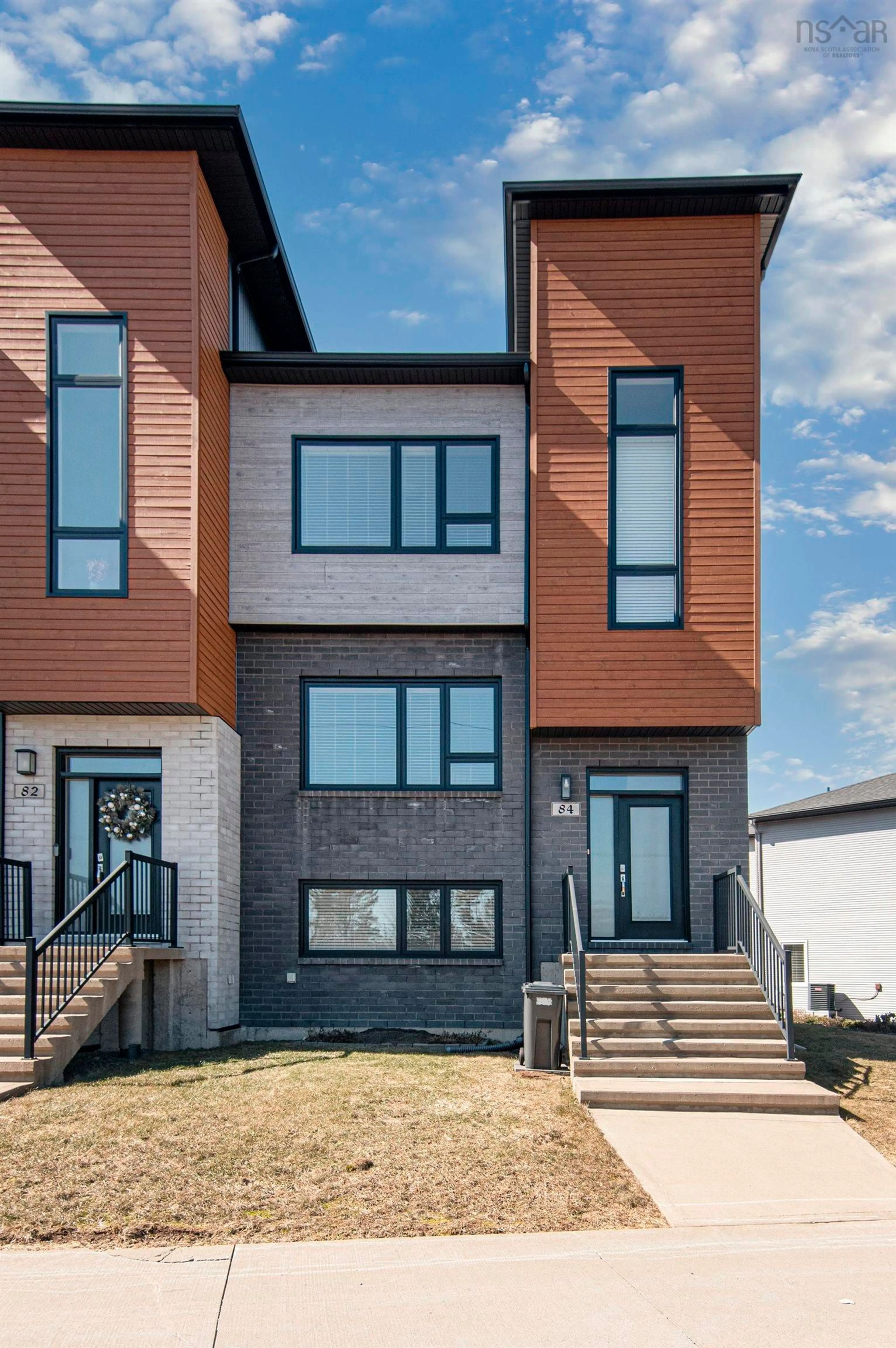 Home with brick exterior material, street for 84 Eliza Ritchie Cres, Bedford Nova Scotia B3M 0K6