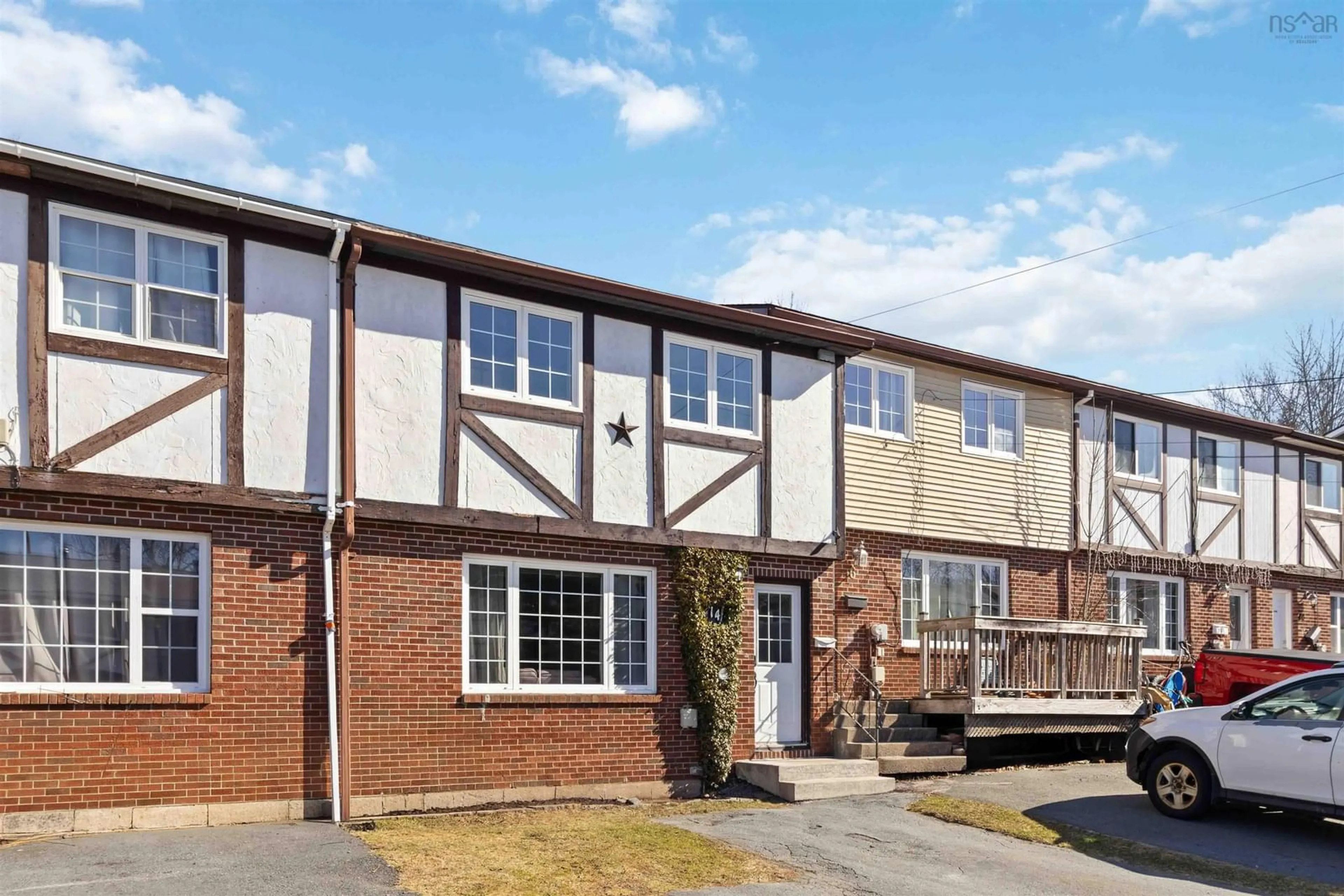 Home with brick exterior material, street for 14 Matador Crt, Lower Sackville Nova Scotia B4C 3G9