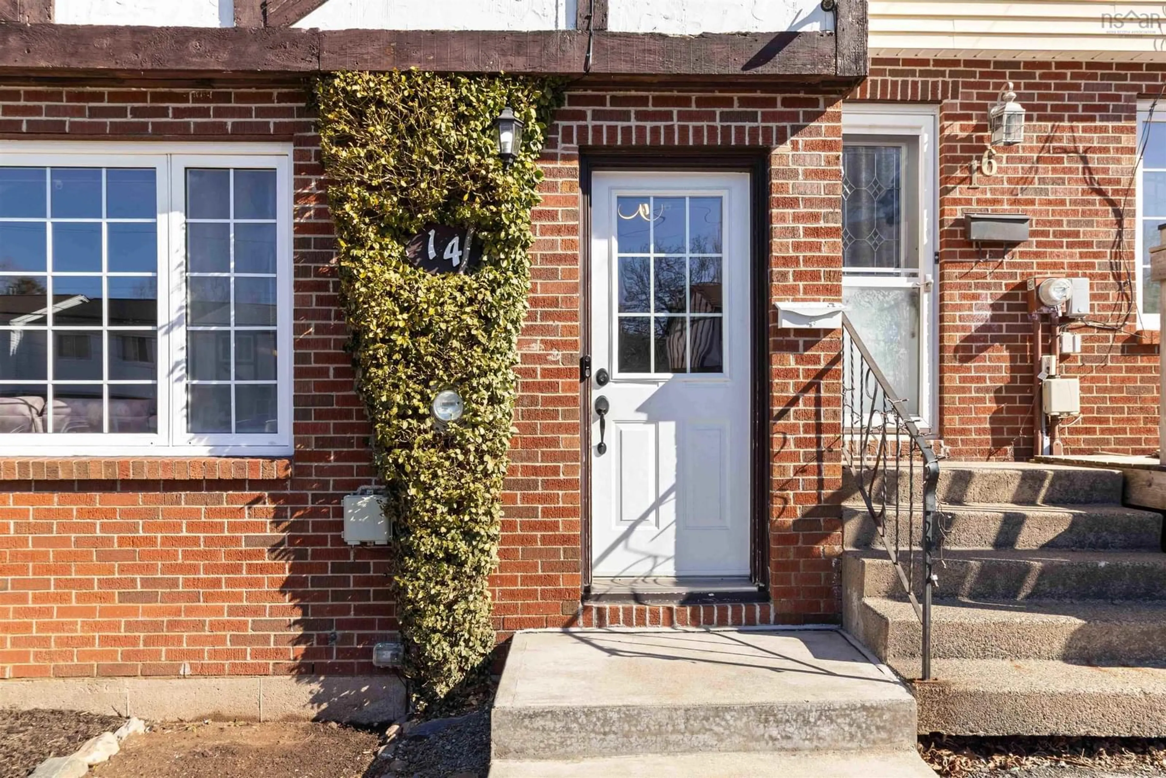 Home with brick exterior material, street for 14 Matador Crt, Lower Sackville Nova Scotia B4C 3G9