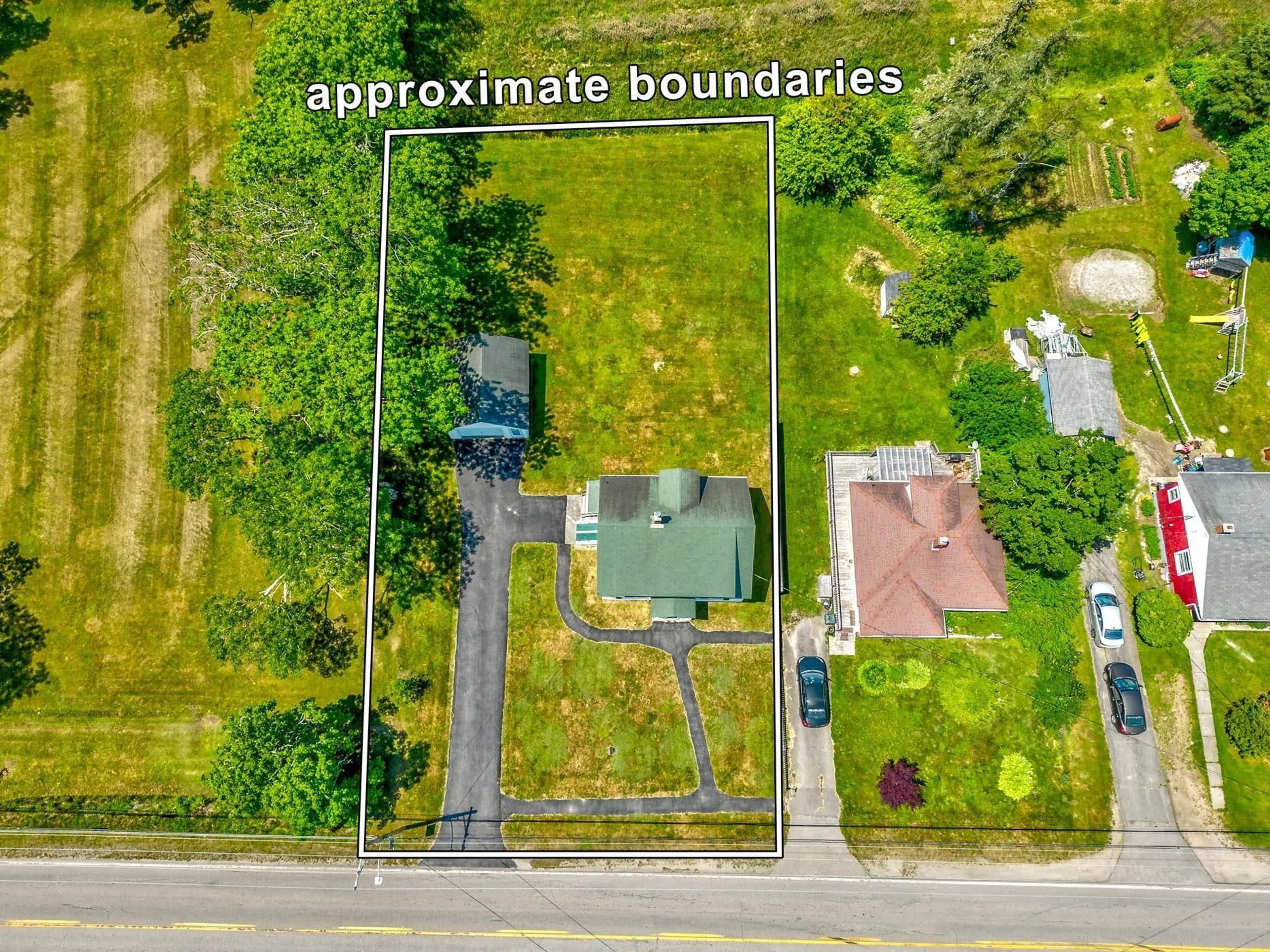 A pic from outside/outdoor area/front of a property/back of a property/a pic from drone, street for 853 Highway 340, South Ohio Nova Scotia B5A 5N1