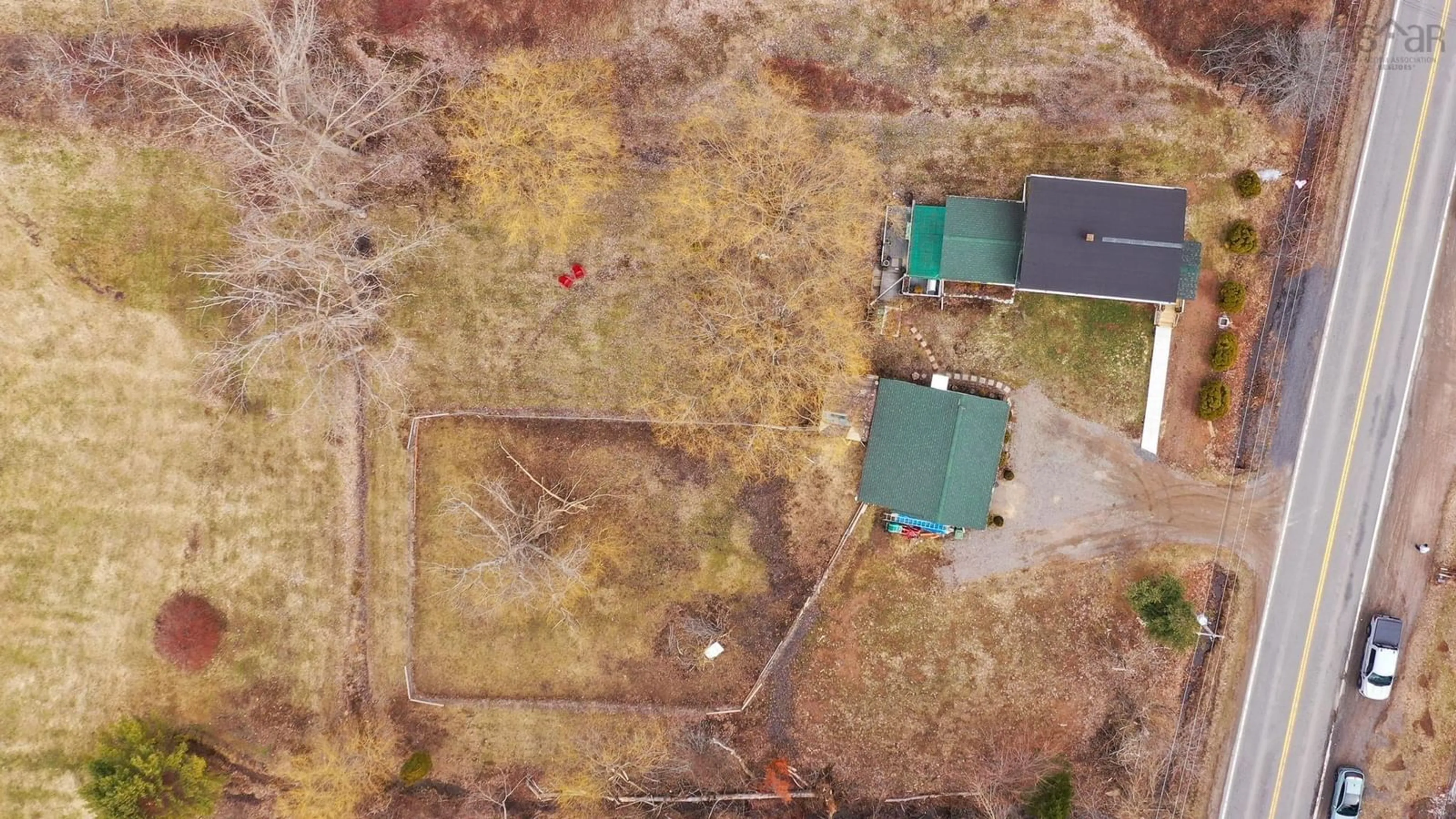 A pic from outside/outdoor area/front of a property/back of a property/a pic from drone, unknown for 7025 12 Hwy, North Alton Nova Scotia B4N 3V8