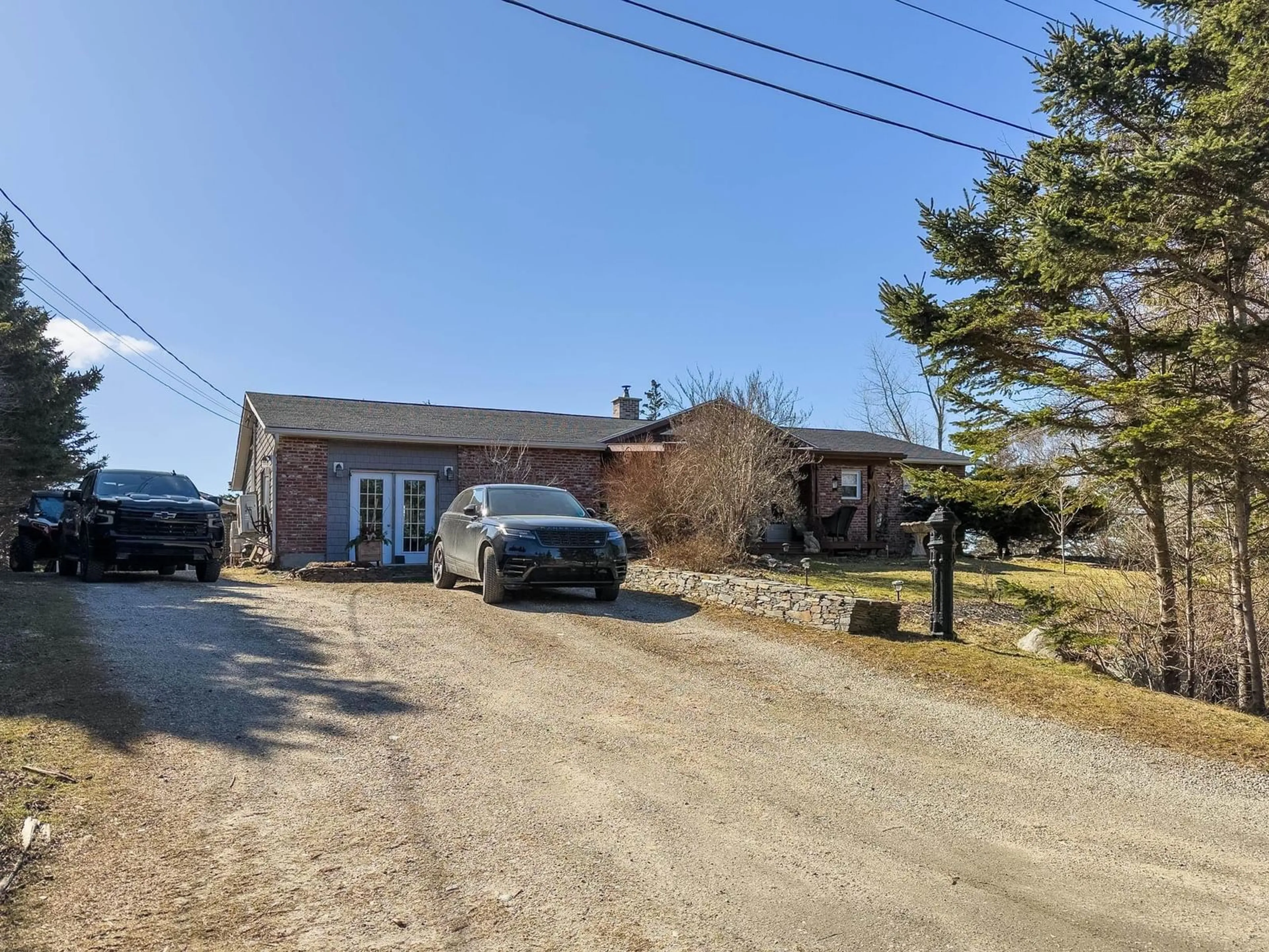 A pic from outside/outdoor area/front of a property/back of a property/a pic from drone, street for 36 Green Rock Dr, South Chegoggin Nova Scotia B5A 5H1