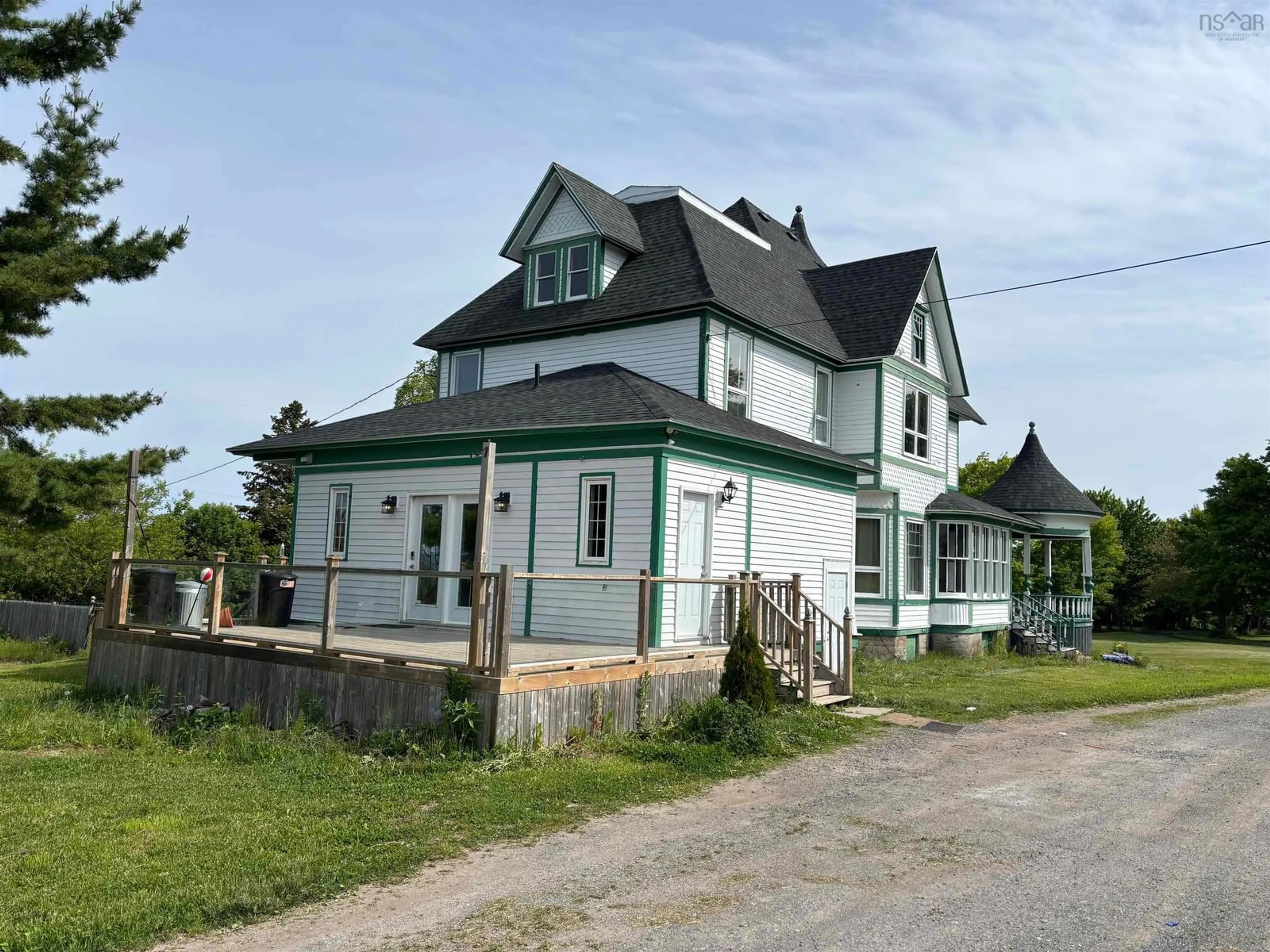 Home with vinyl exterior material, building for 439 Johnson Road, Georges River Nova Scotia B1Y 3B7