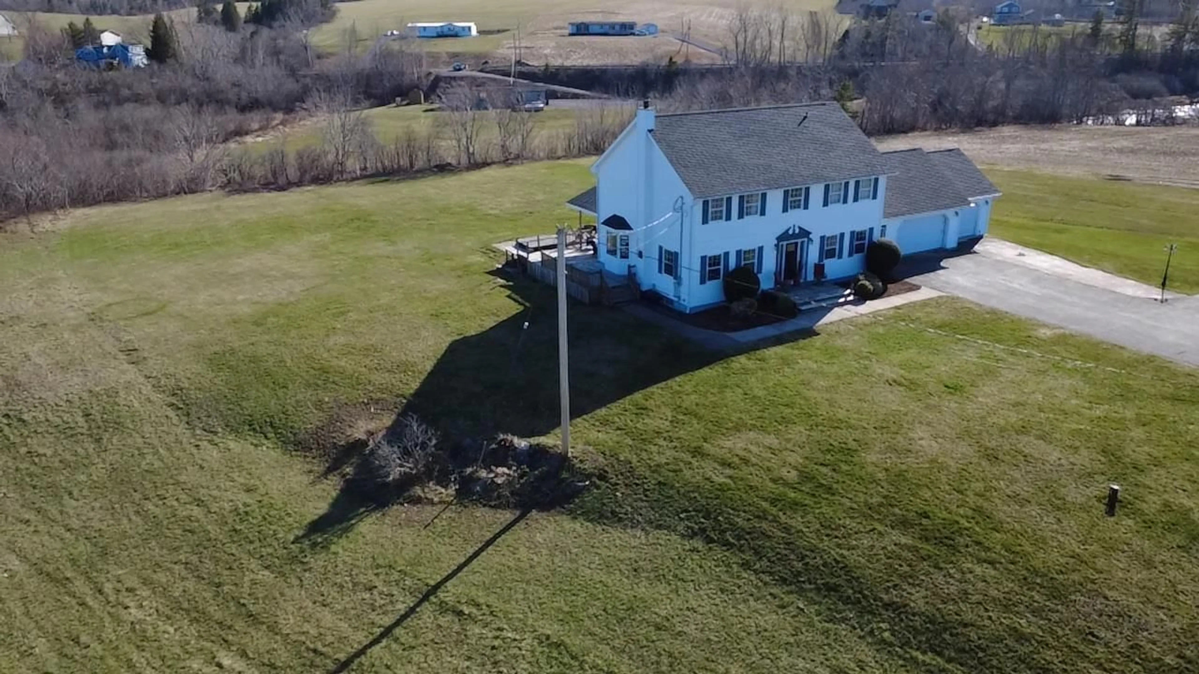 A pic from outside/outdoor area/front of a property/back of a property/a pic from drone, water/lake/river/ocean view for 4667 Highway 316 #316, Lower South River Nova Scotia B2G 2L4