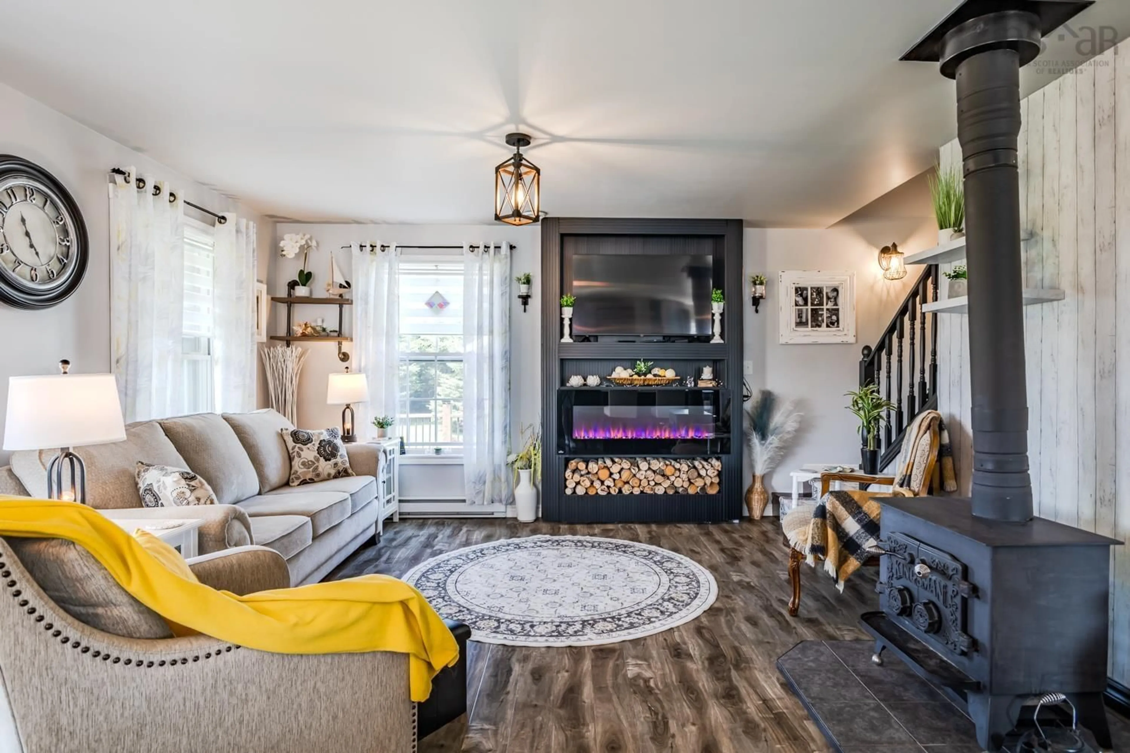 Living room with furniture, unknown for 1923 Fox Harbour Rd, Fox Harbour Nova Scotia B0K 1Y0