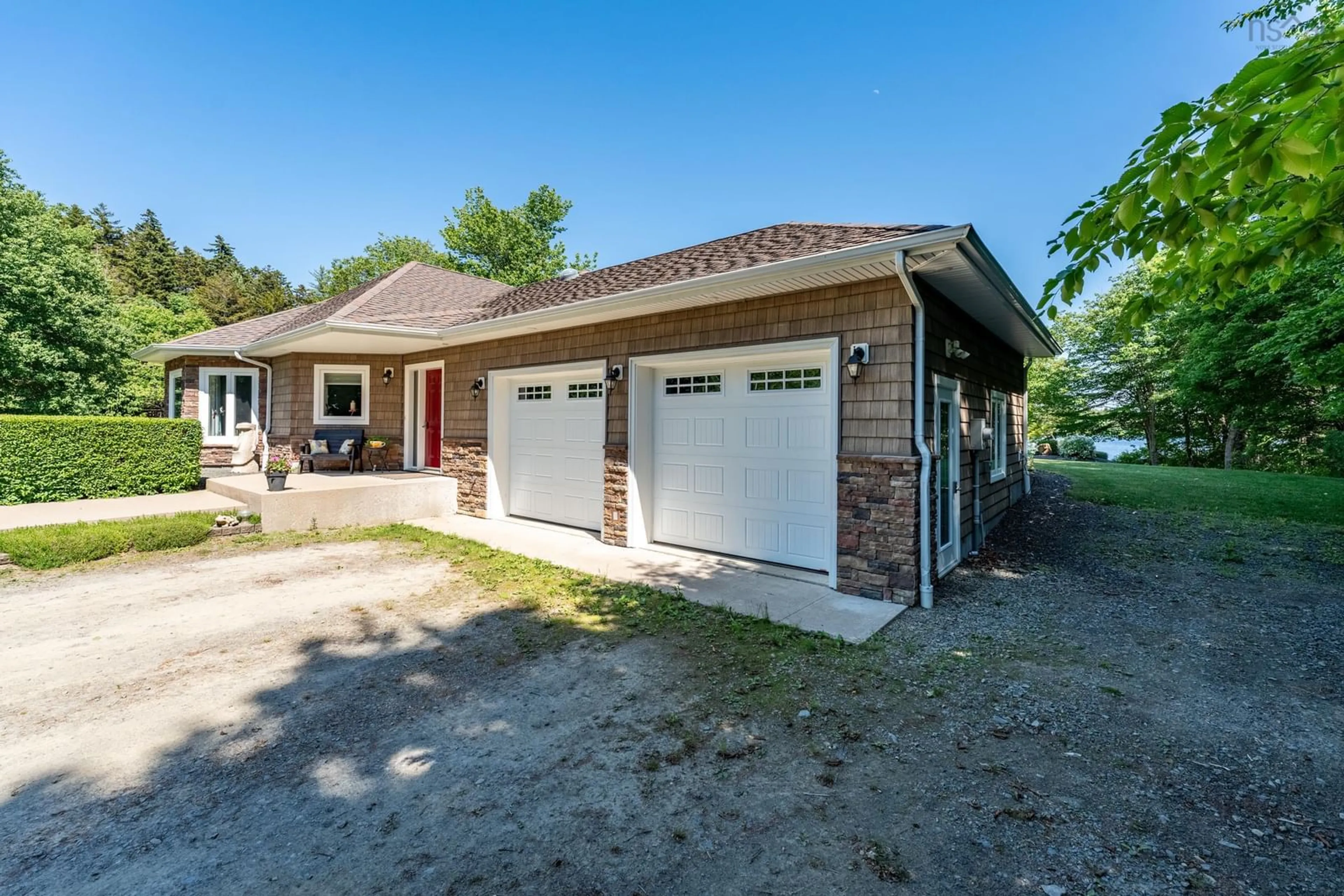 Home with brick exterior material, street for 4400 Second Division Road, Concession Nova Scotia B0W 1M0