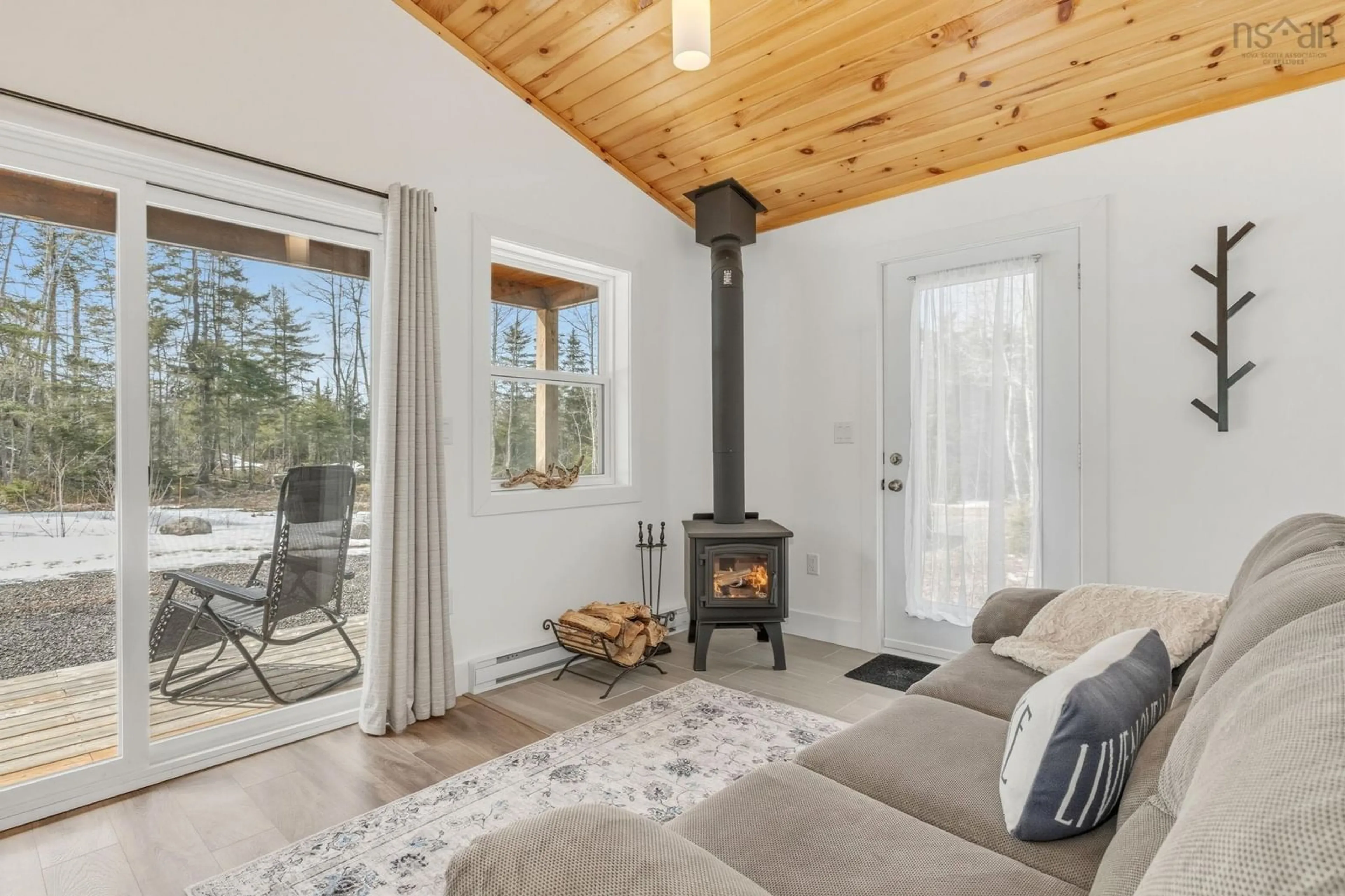 Living room with furniture, unknown for 366 Loon Lake Dr, Lake Paul Nova Scotia B0P 1C0