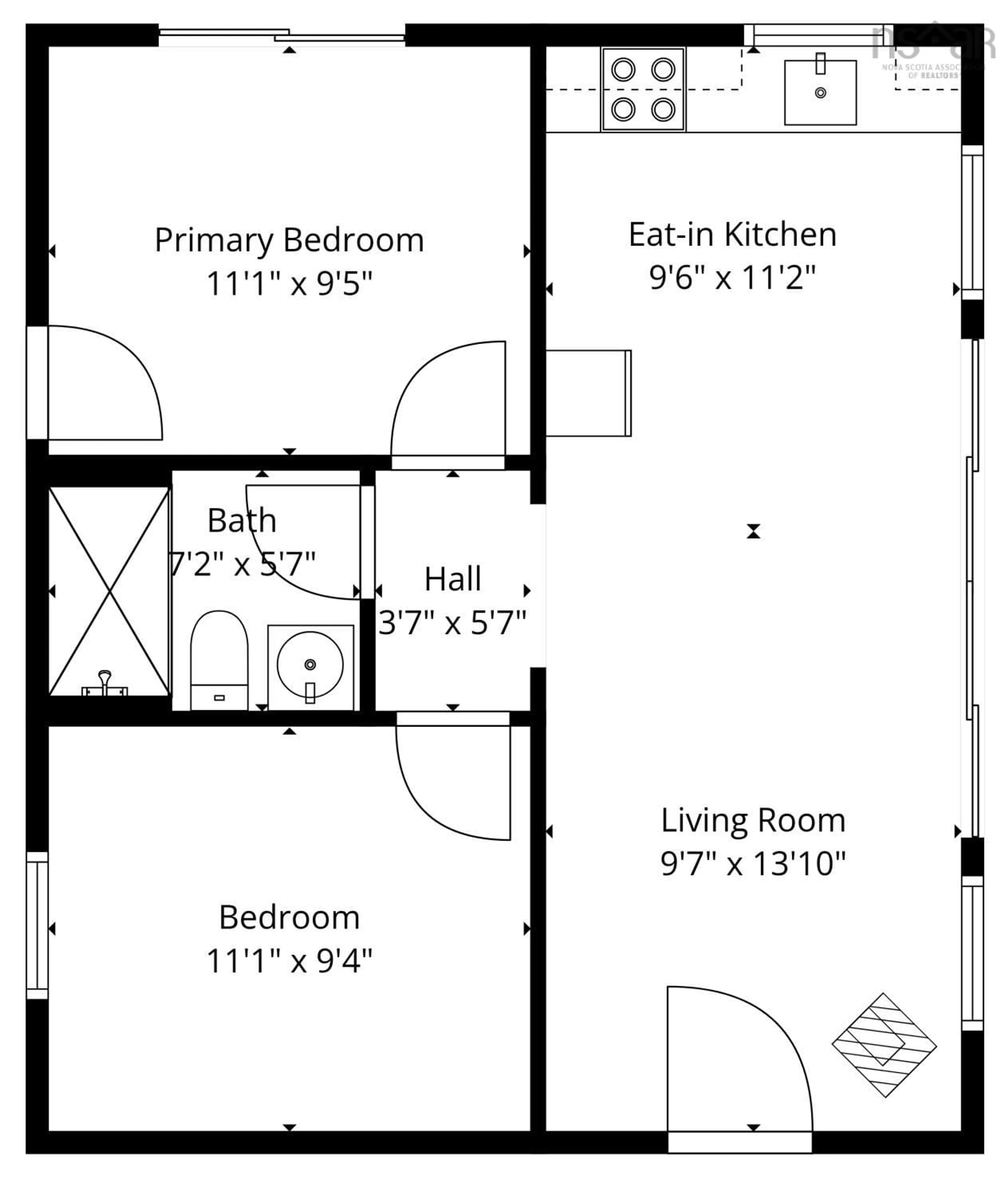 Floor plan for 366 Loon Lake Dr, Lake Paul Nova Scotia B0P 1C0