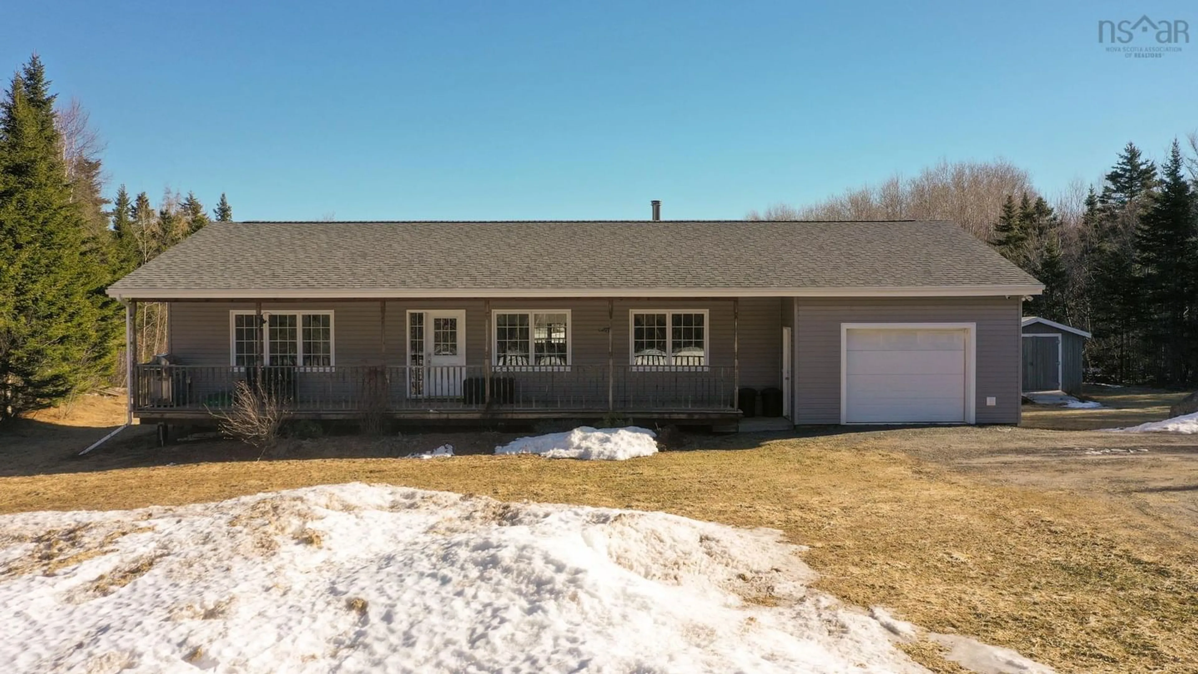 Home with vinyl exterior material, building for 165 Canaan Mountain Rd, Canaan Nova Scotia B4N 4K1