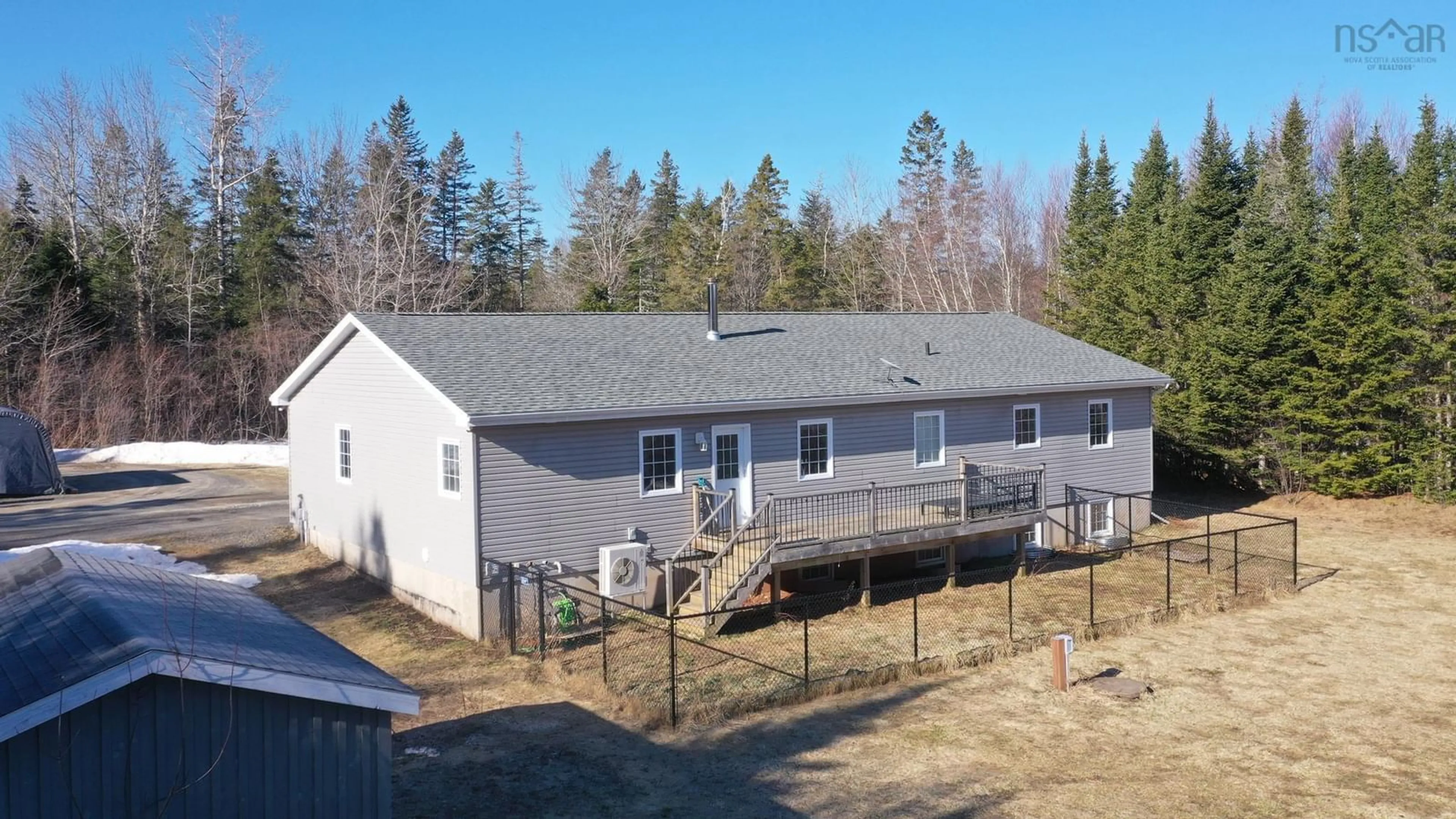 A pic from outside/outdoor area/front of a property/back of a property/a pic from drone, unknown for 165 Canaan Mountain Rd, Canaan Nova Scotia B4N 4K1