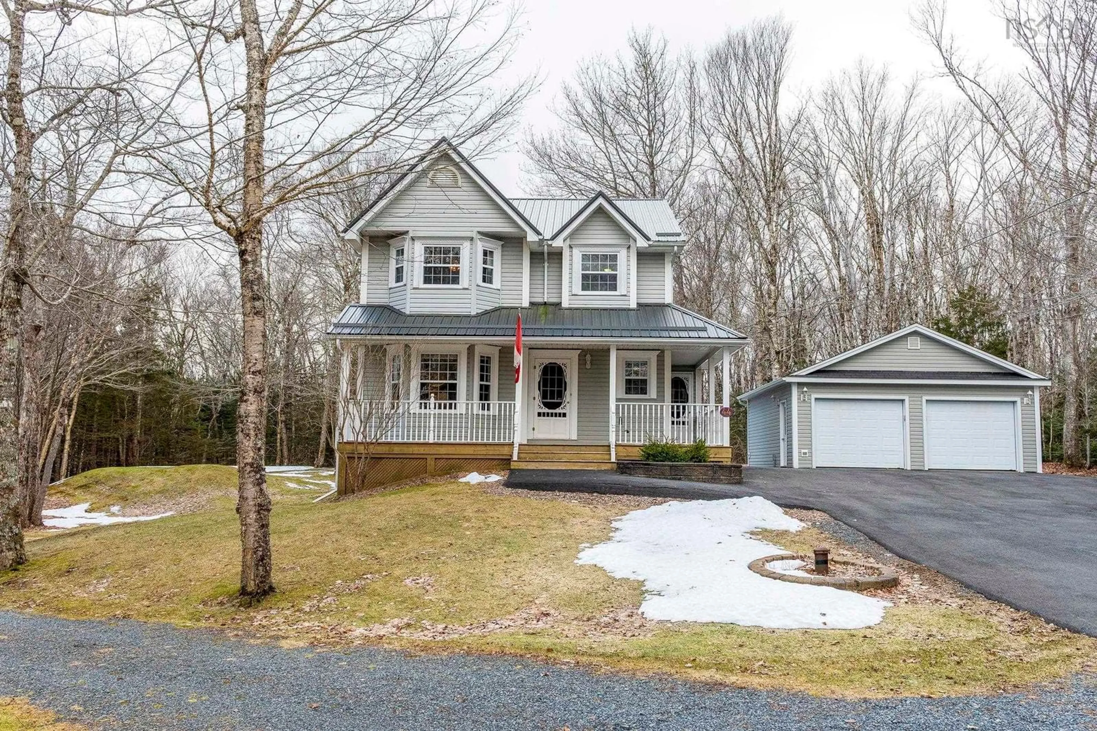 Home with vinyl exterior material, street for 44 Tattenham Cres, Hammonds Plains Nova Scotia B4B 1V2